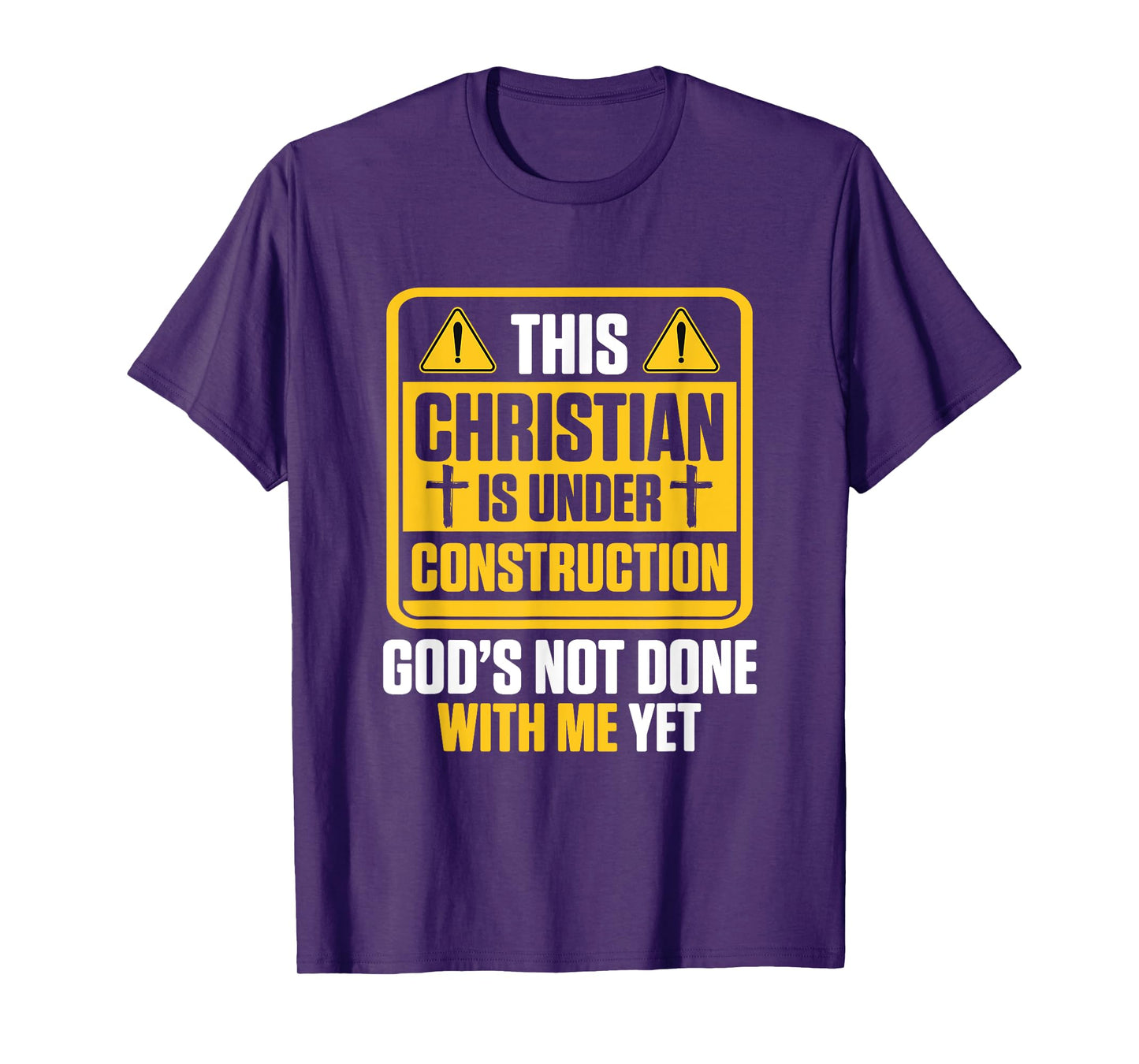 Christ in Arbeit Parrier Gott ist noch nicht fertig mit mir T-Shirt