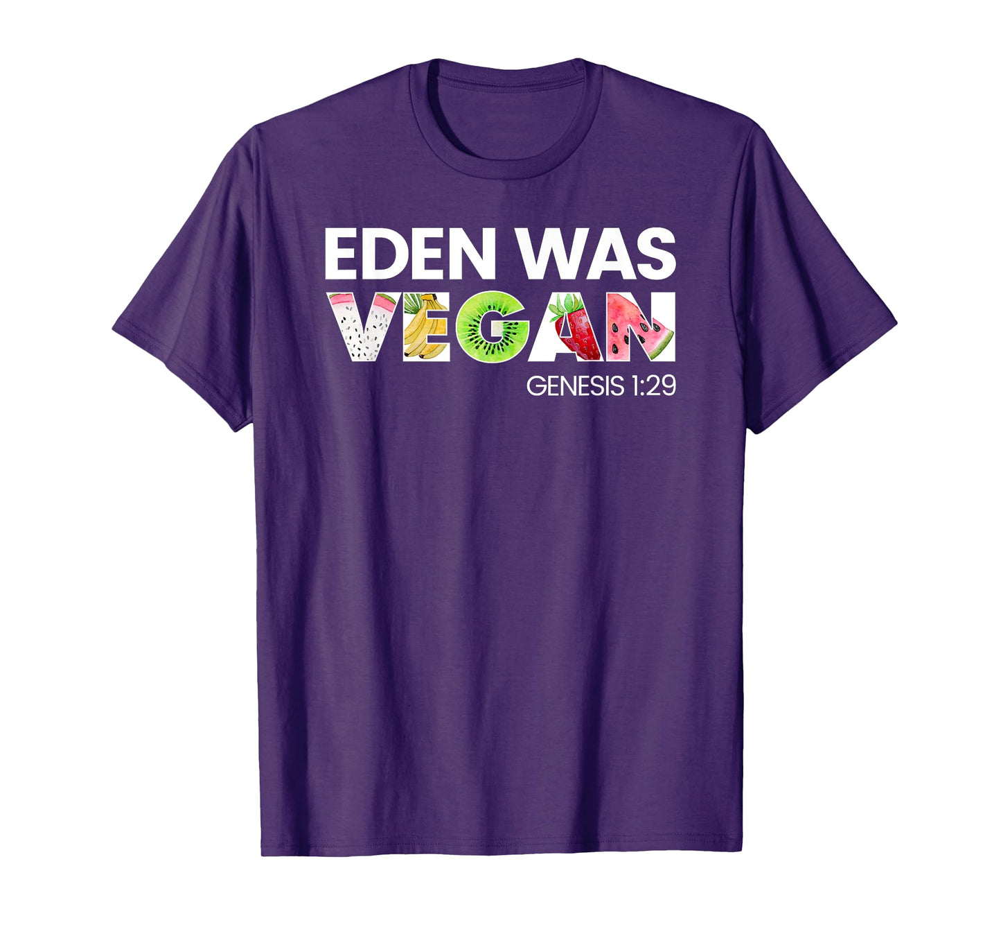 Eden Was Vegan Apparel for Christian Vegans T-Shirt