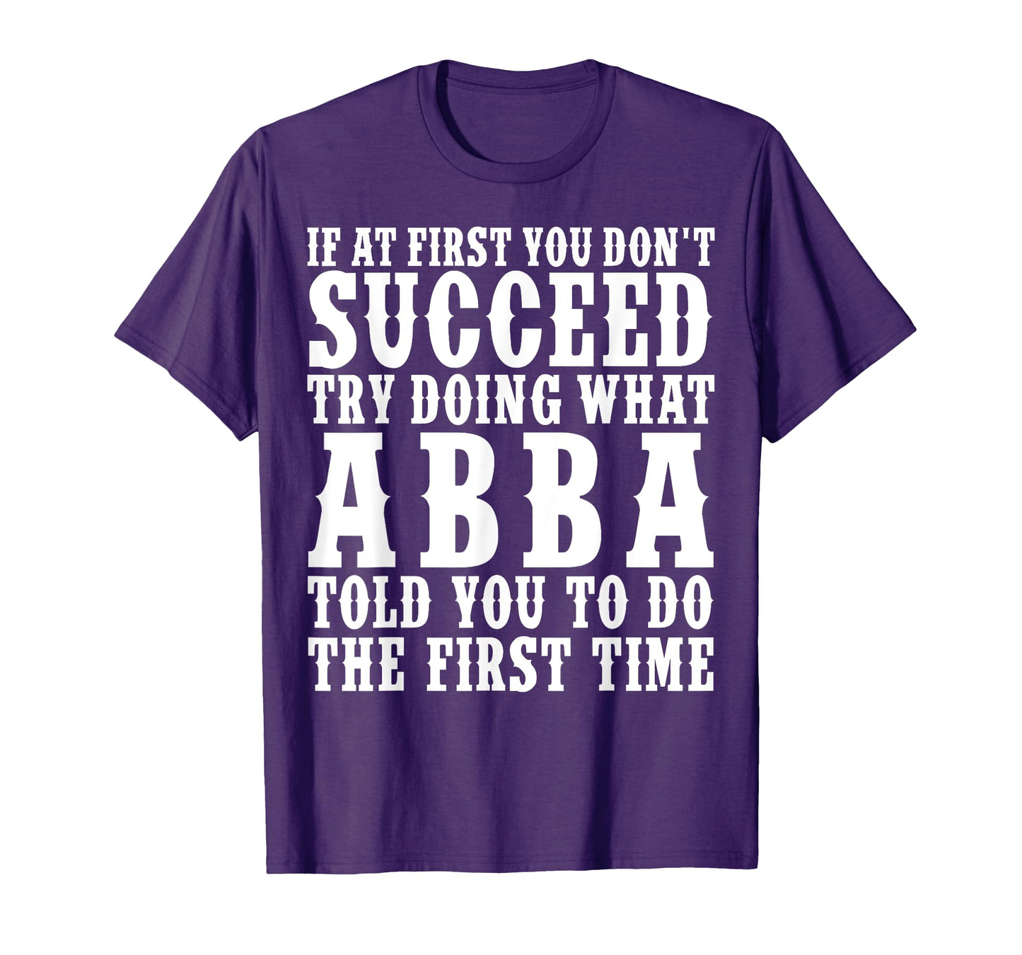 Funny Abba Name Surname Funny Abba Birthday Joke Gifts T-Shirt