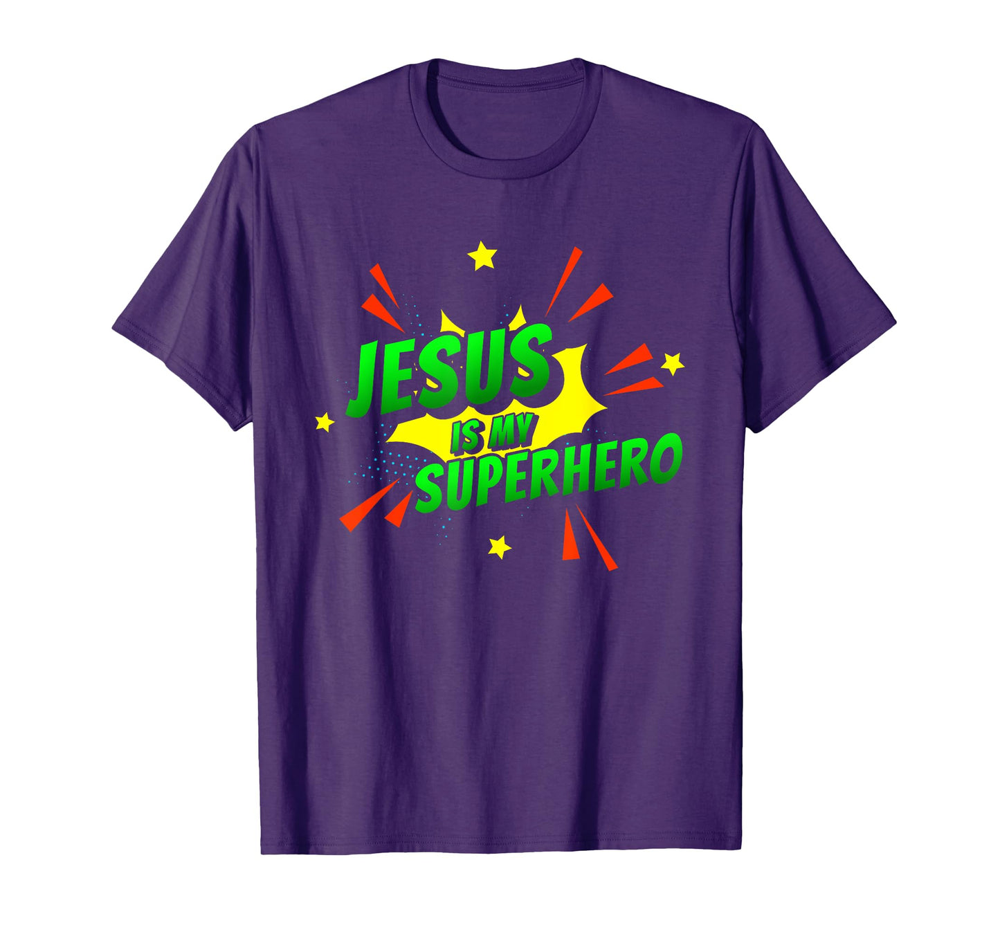 Jesus Is My Superhero - Christian Religious T-Shirt
