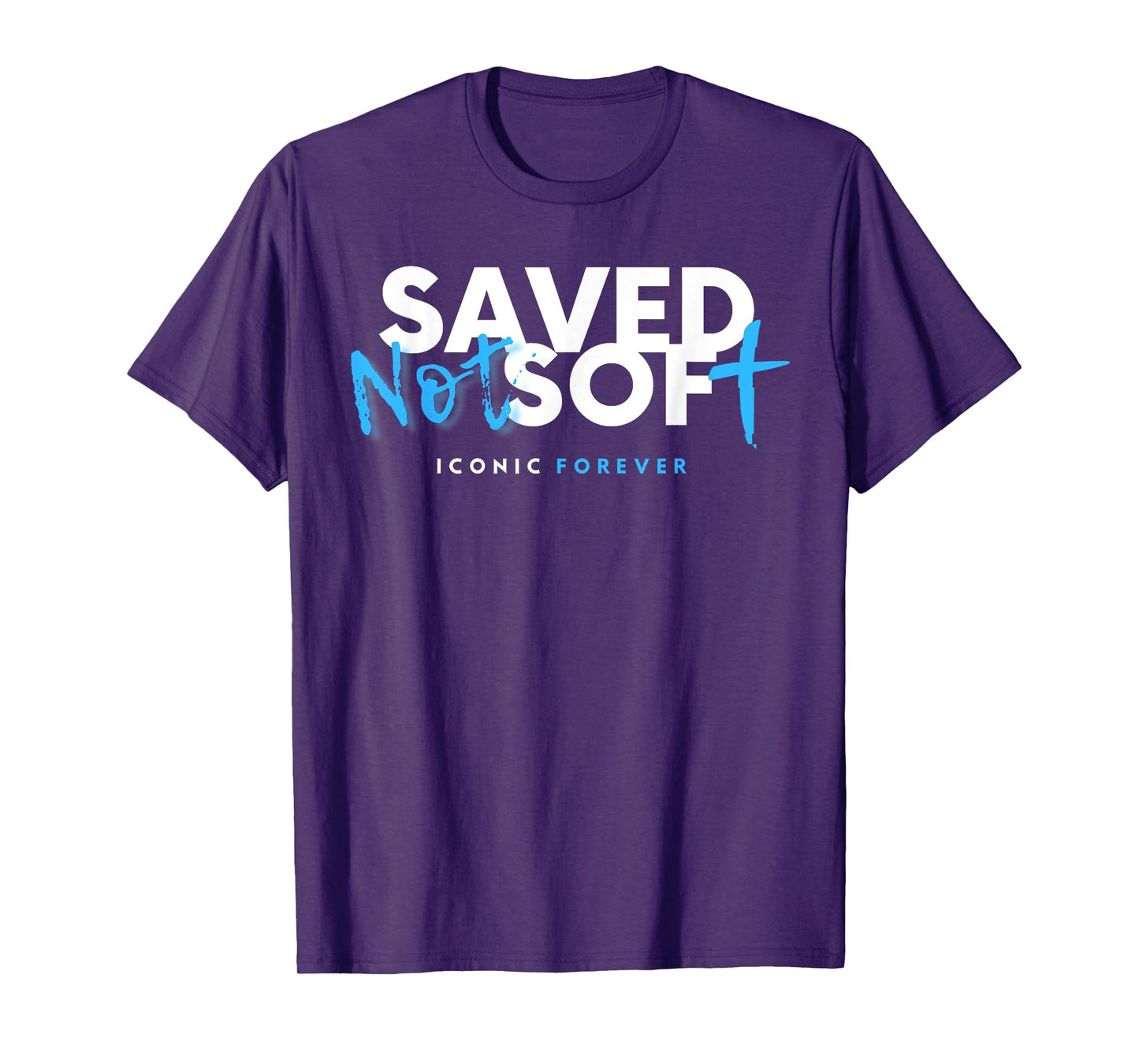 Saved, Not Soft, Saved by Grace, Christian, Gospel, Jesus T-Shirt
