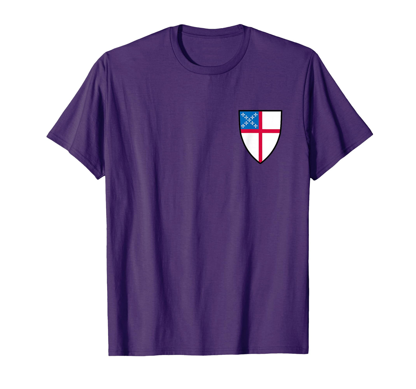 Episcopal Church Episcopalian Logo Shield Crest Mens Womens T-Shirt