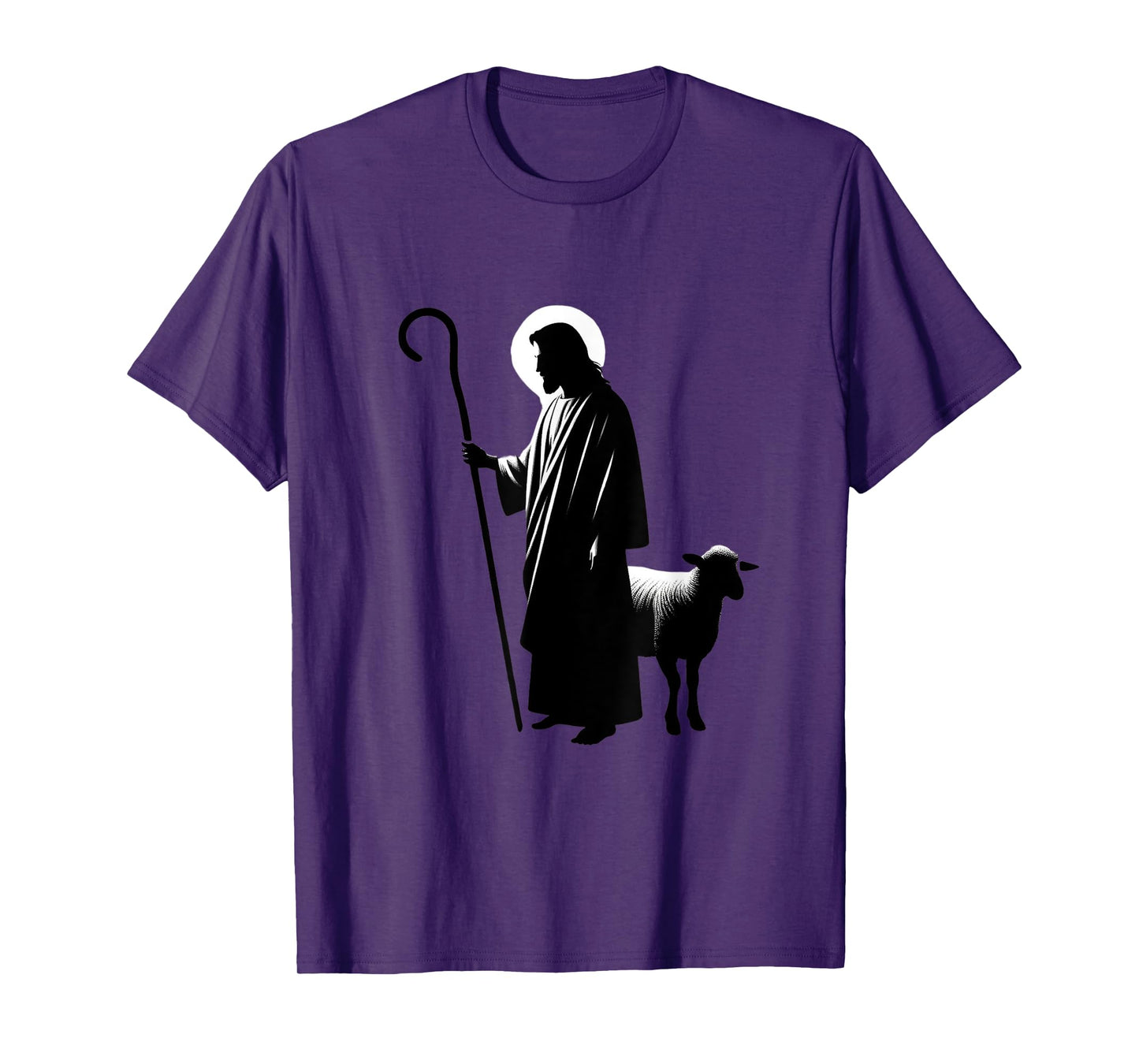 Christian Faith Jesus the Good Shepherd Lamb T-Shirt
