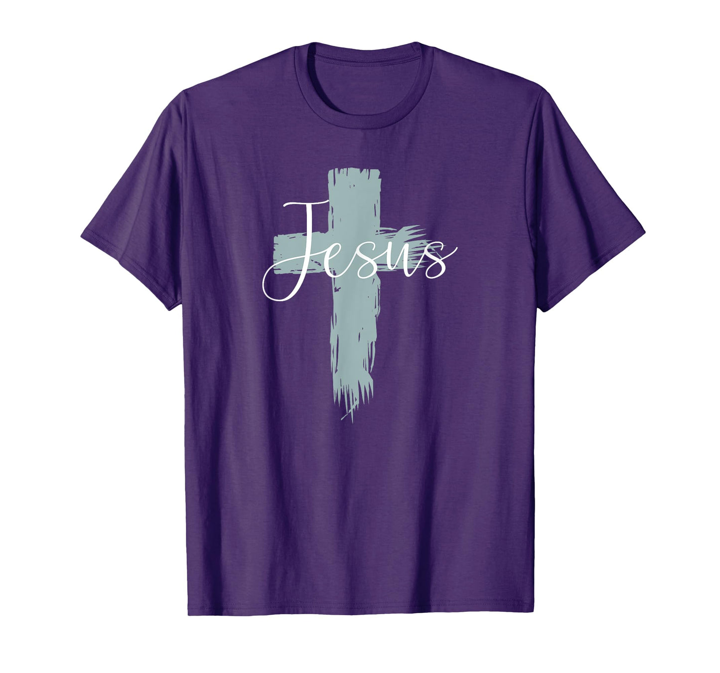 Jesus On Cross Paint Cool Religion God Faith Christian Gift T-Shirt