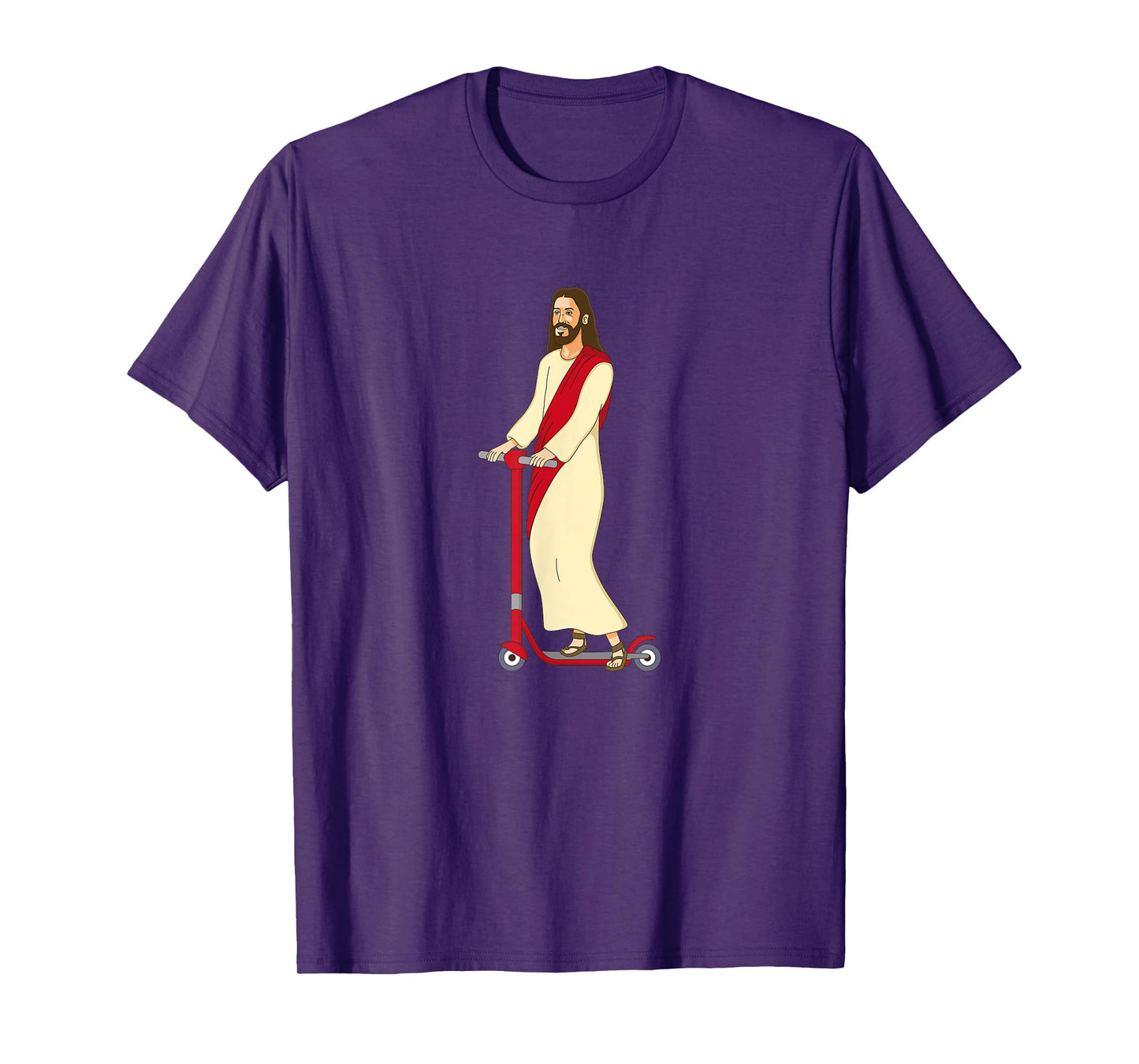 Christ on a Scooter Lord Jesus God Church Gift T-Shirt