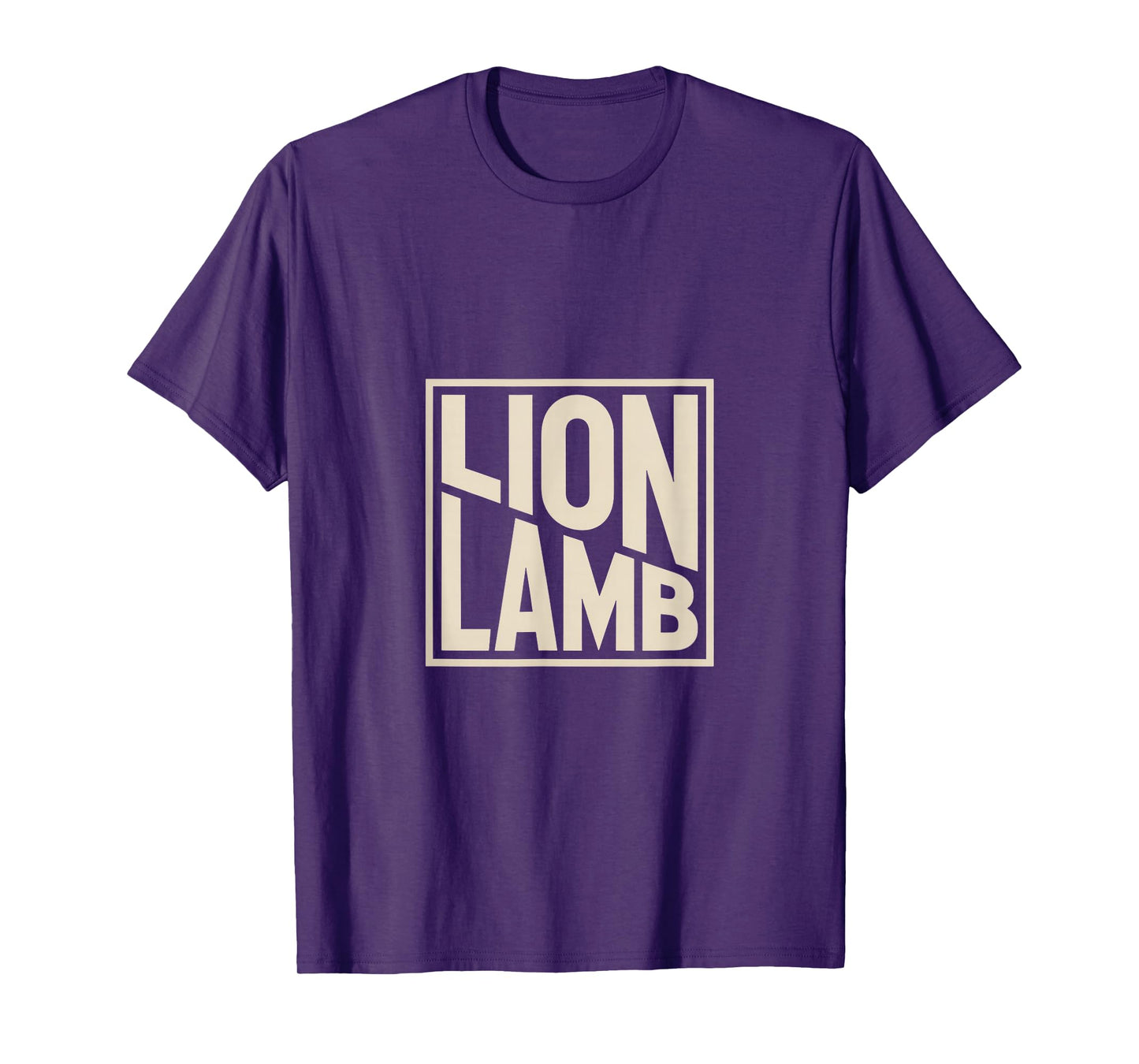 Christian Lion Lamb Faith Jesus Bible Verse T-Shirt