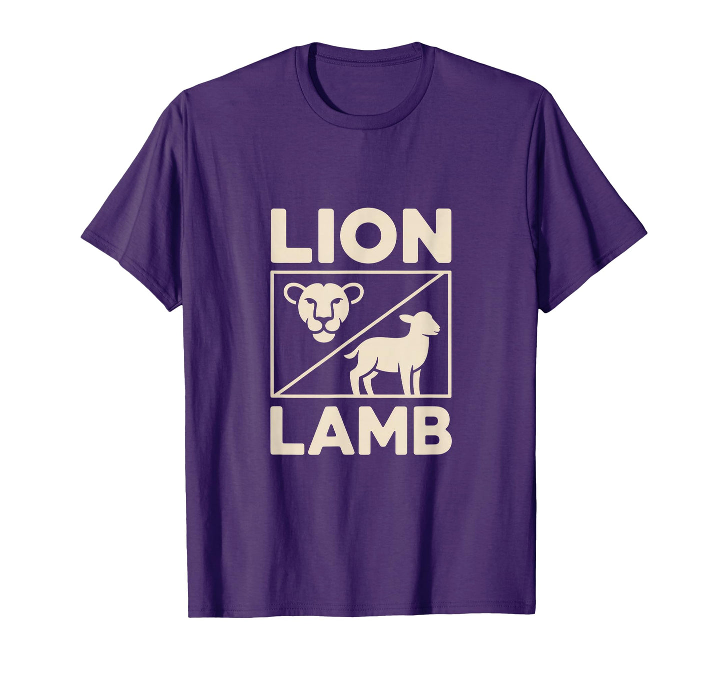 Christian Lion Lamb Jesus Lion of Judah Symbol T-Shirt