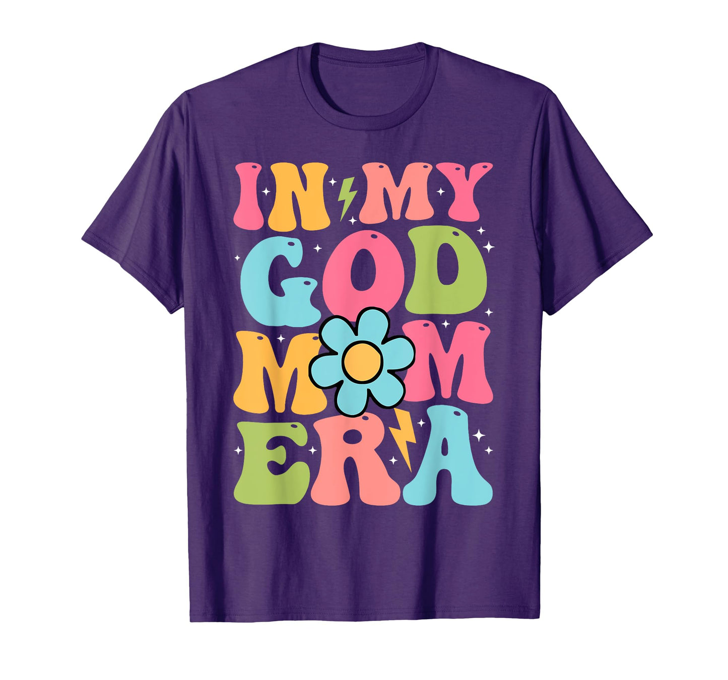 In My God Mom Era Jesus Christian Religious Mother's Day T-Shirt