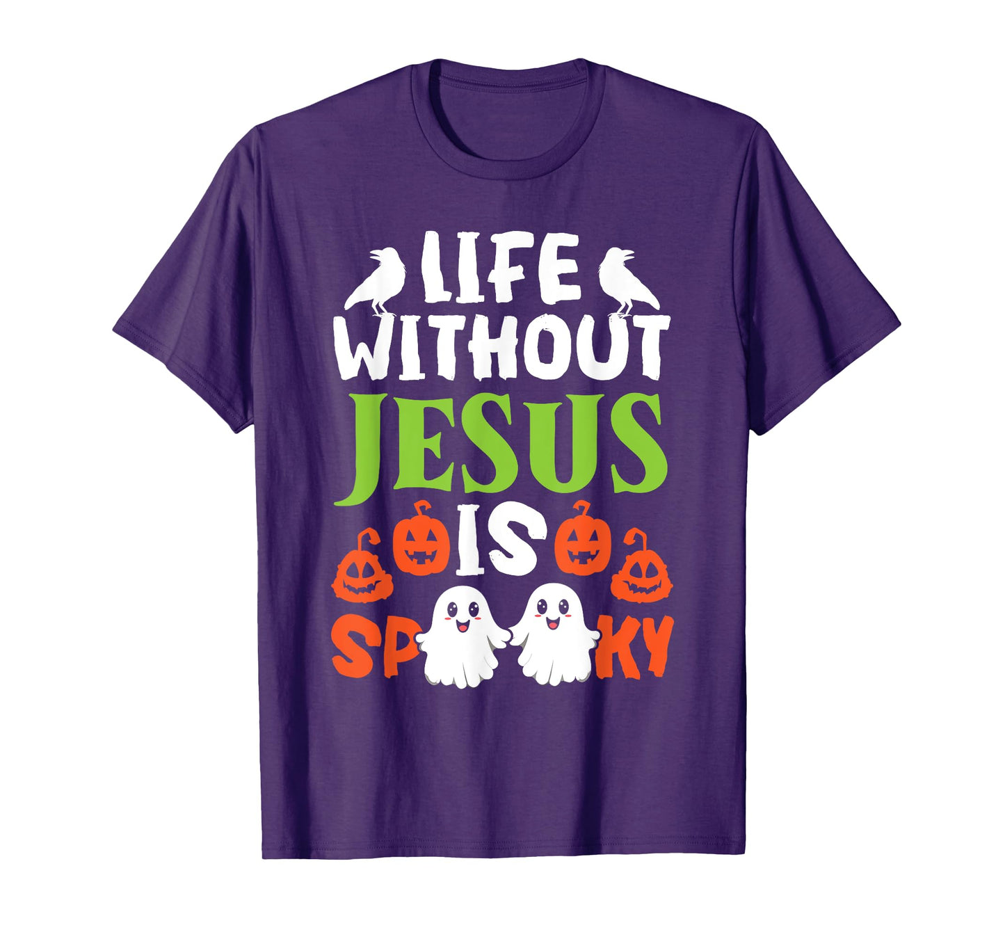 Christian Halloween Jesus Christ Trick Or Treat Christianity T-Shirt