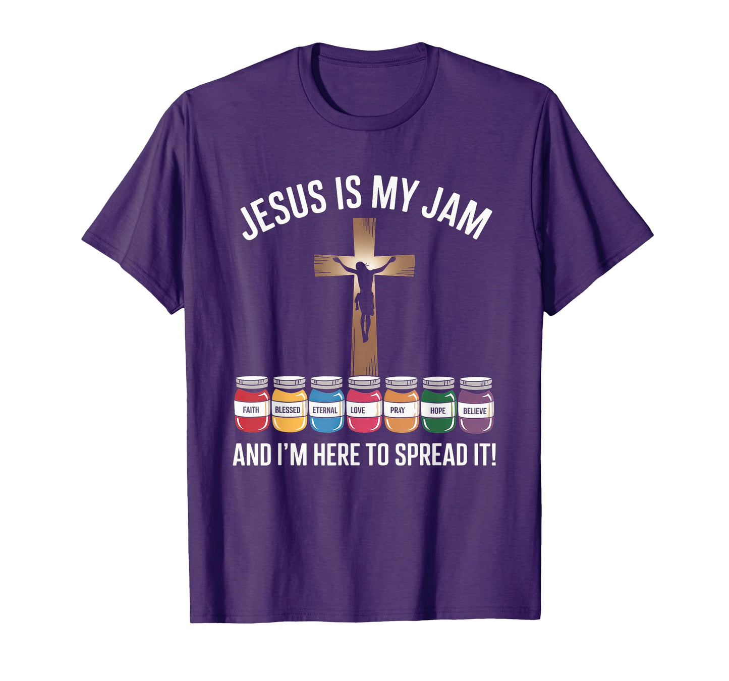 Jesus is My Jam Tshirt Men Women Christian Bible Verse T-Shirt