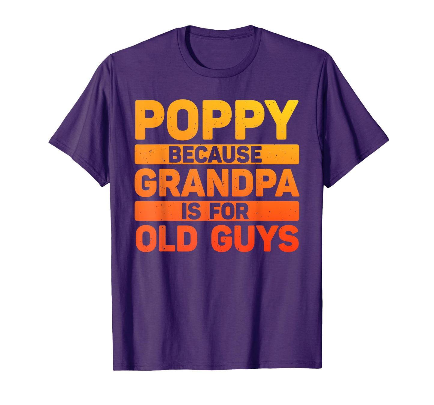 Poppy Design For Grandpa From Grandkids Father's Day Poppy T-Shirt