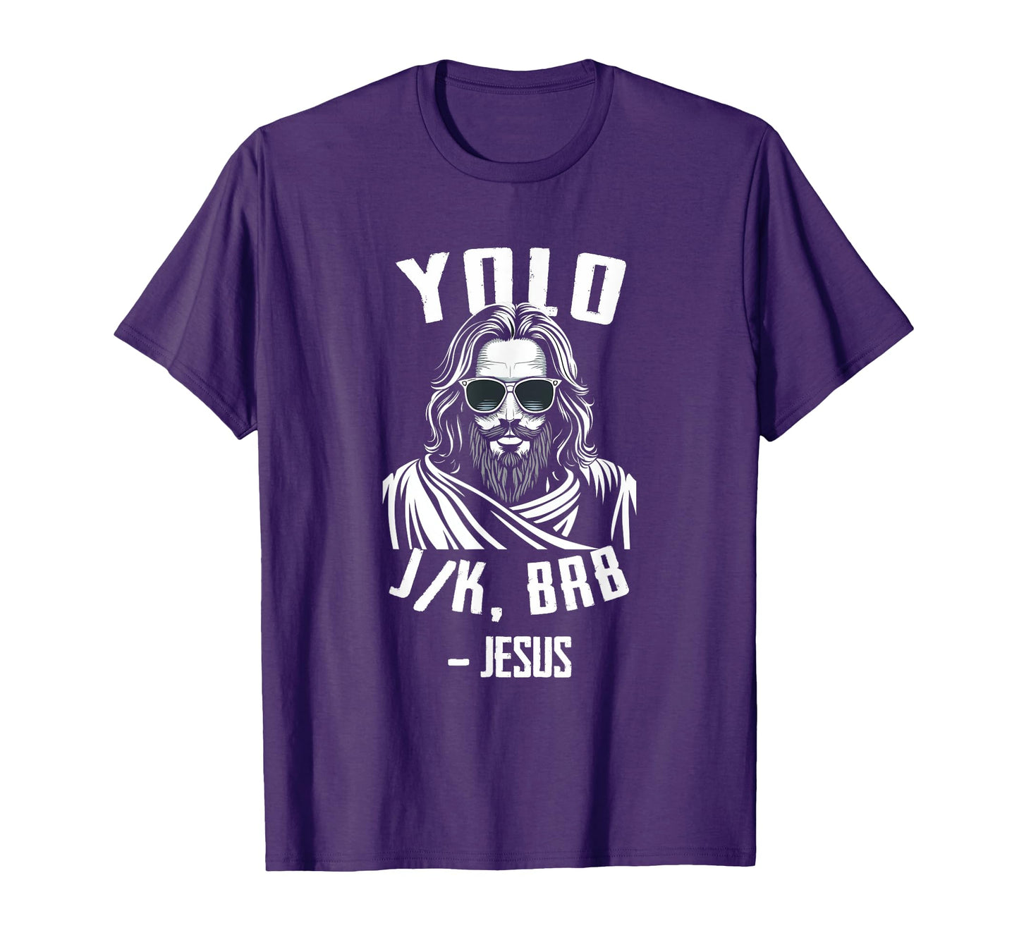 Yolo Jk Brb Funny Easter Day Vintage T-Shirt