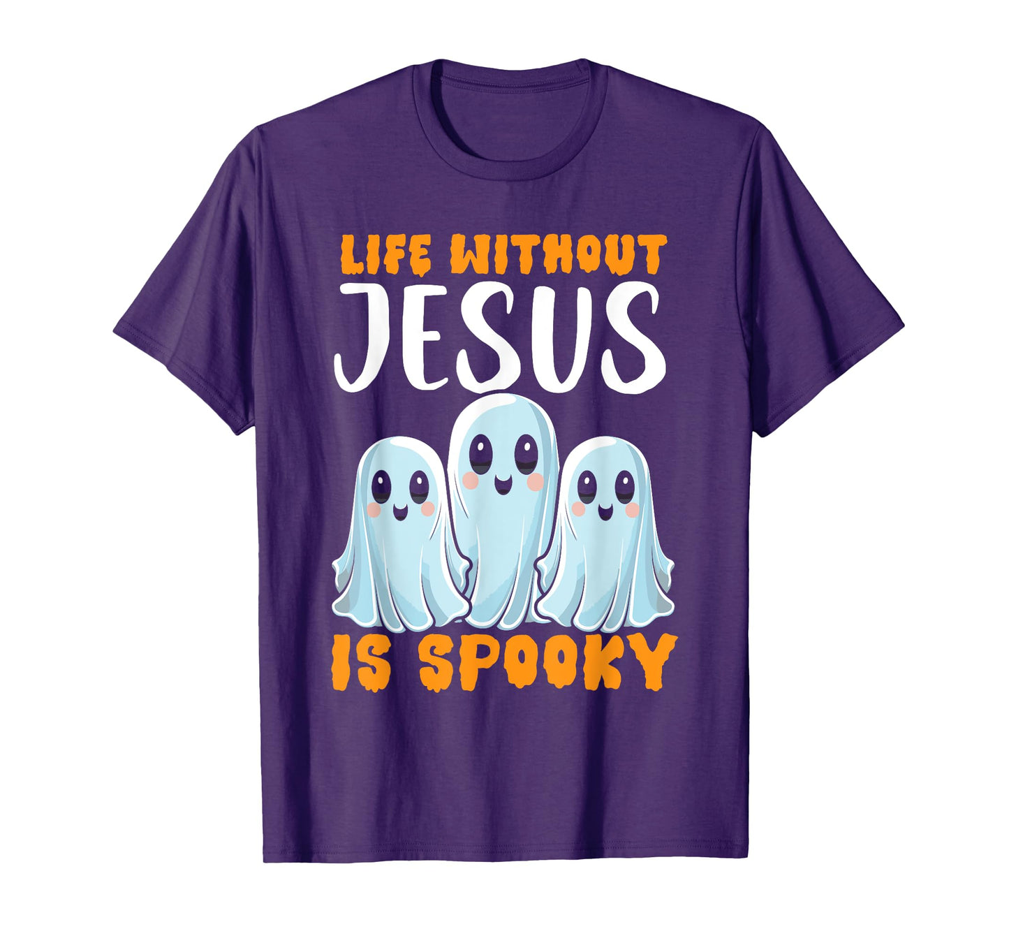 Christian Halloween Jesus Christ Trick Or Treat Christianity T-Shirt