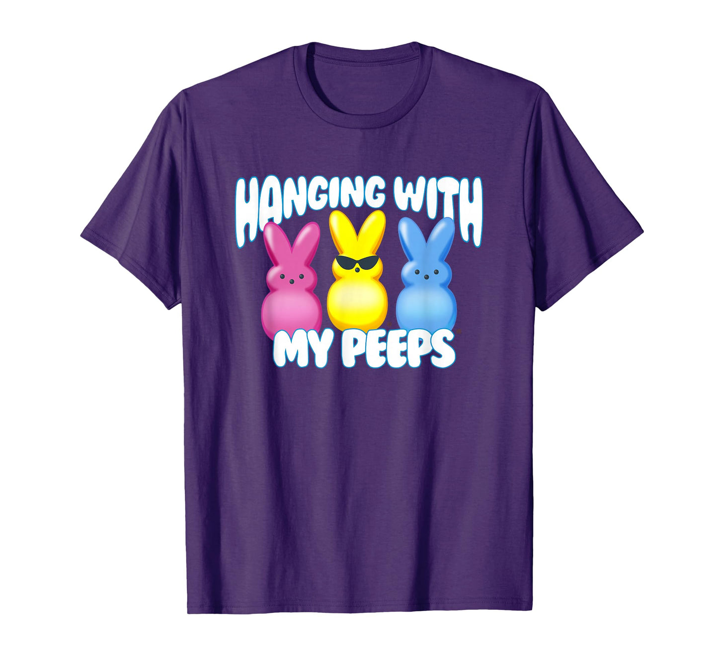 Peeps Easter Hangin With My Peeps Sugary Team T-Shirt