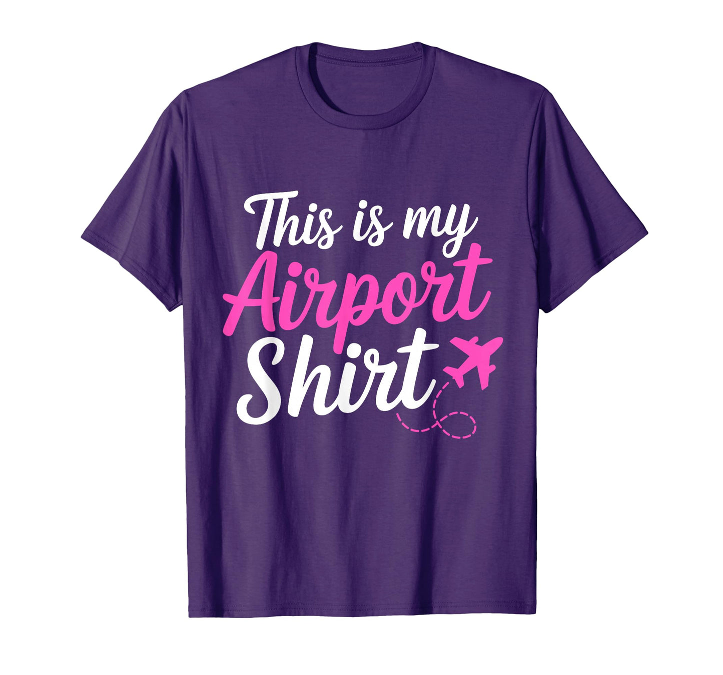 This Is My Airport Airplane Mode Traveling Vacation women T-Shirt
