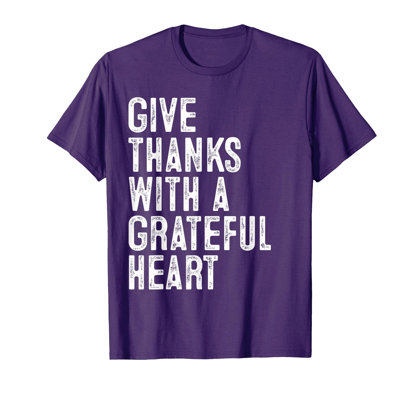 Give Thanks with A Grateful Heart Gifts Thanksgiving Fall T-Shirt