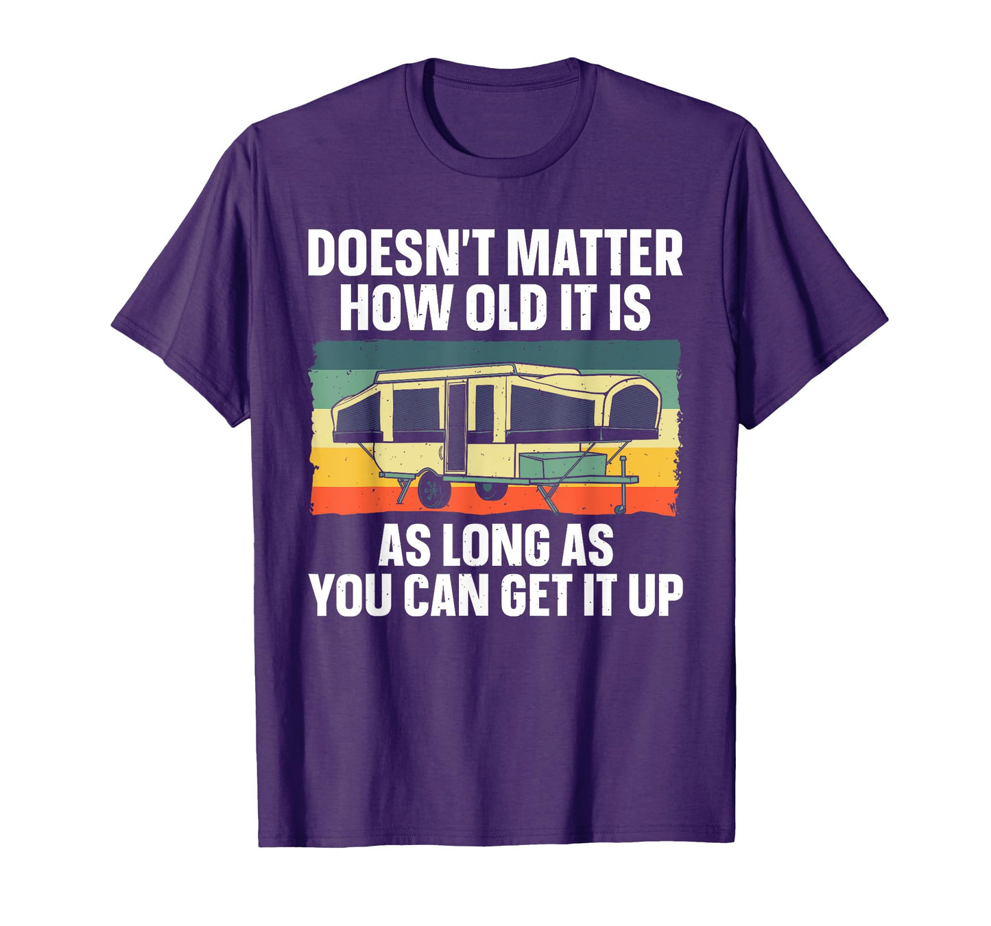 Best Pop Up Camper Art for Men Women Pop Up Trailer Camping T-Shirt
