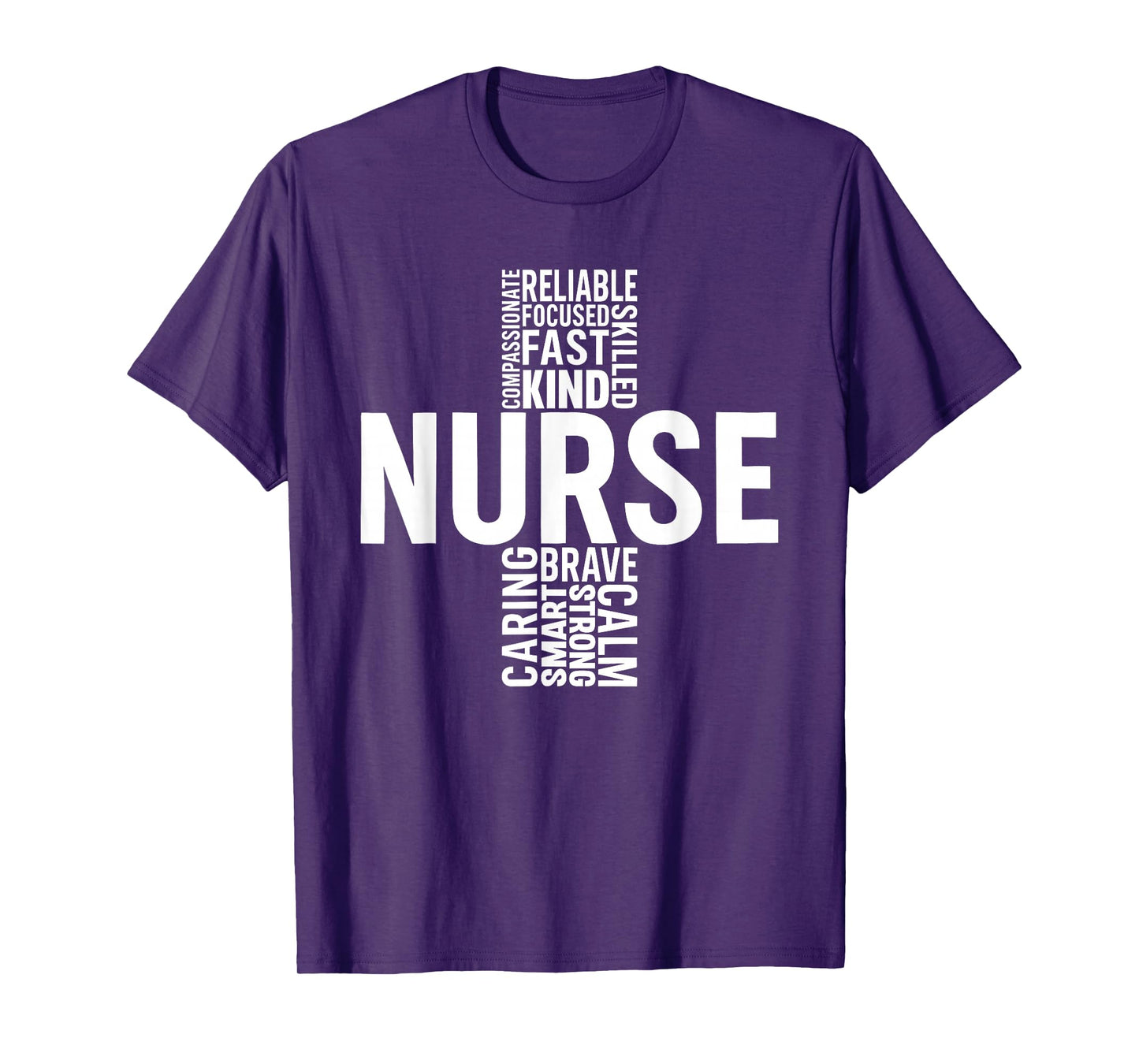 Christian Nurse Cross Kind Skilled Healthcare Men Women Kids T-Shirt