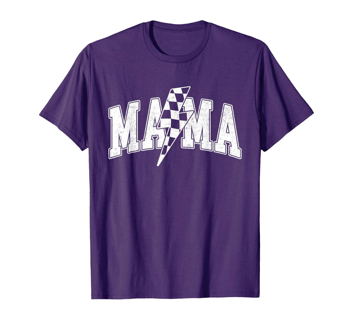 Mama Racing Car Family Matching Birthday Party Mother's Day T-Shirt