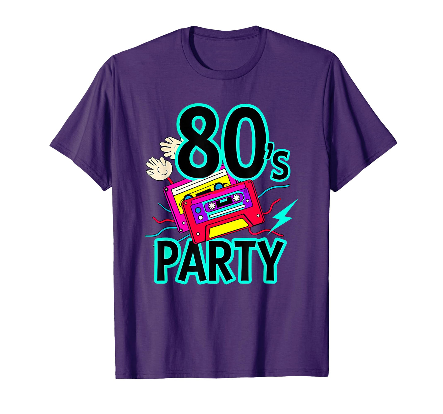 80's party retro cassette T-Shirt