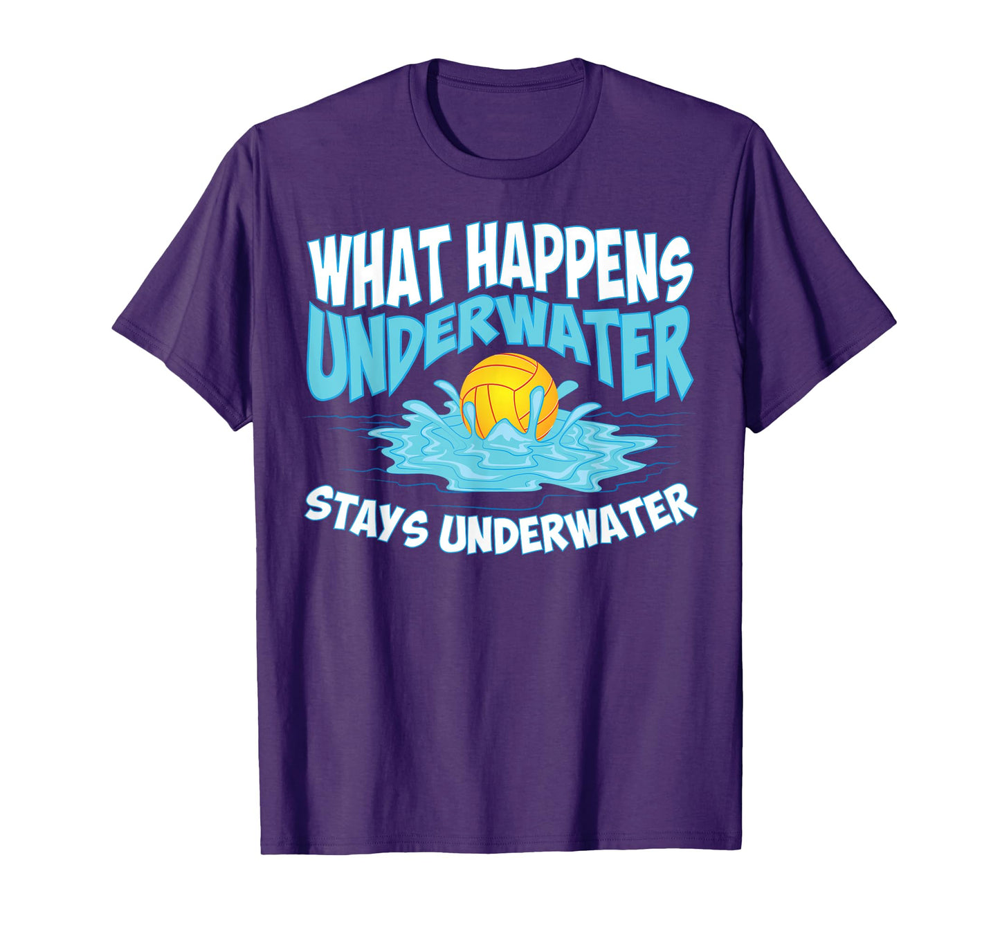 Funny Water Polo Art For Men Women Boys Water Polo Player T-Shirt