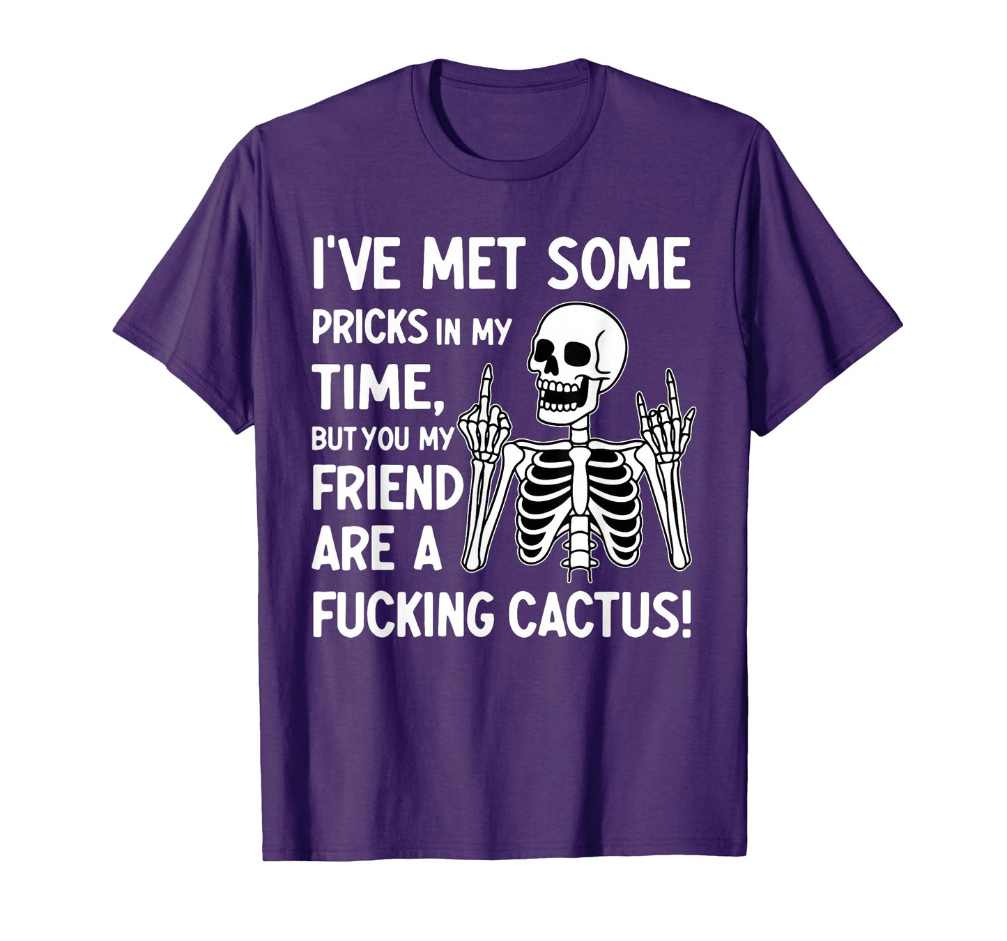 I've Met Some Pricks in My Time But You My Friend T-Shirt