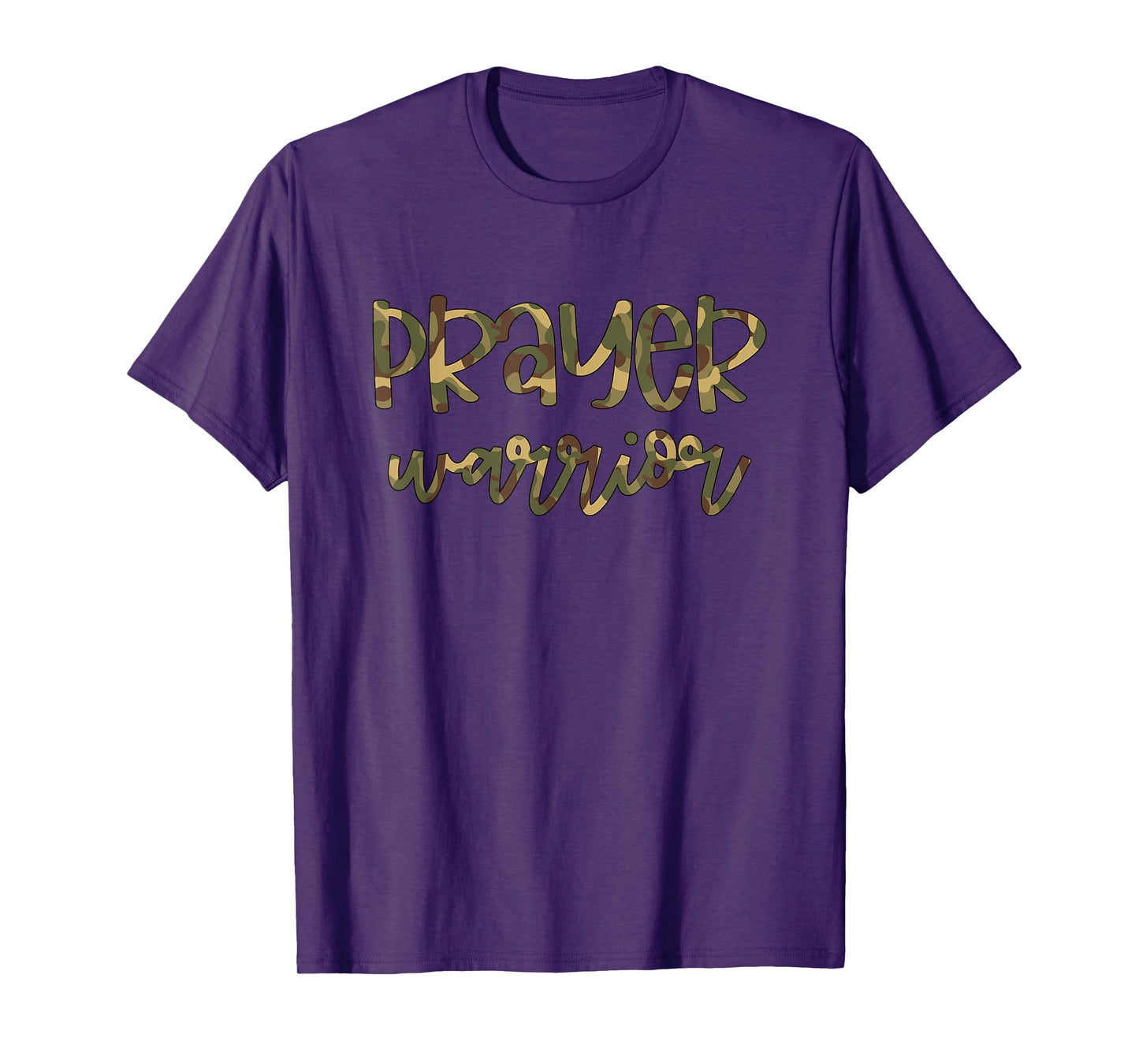 Prayer Warrior Christian Faith Tee T-Shirt