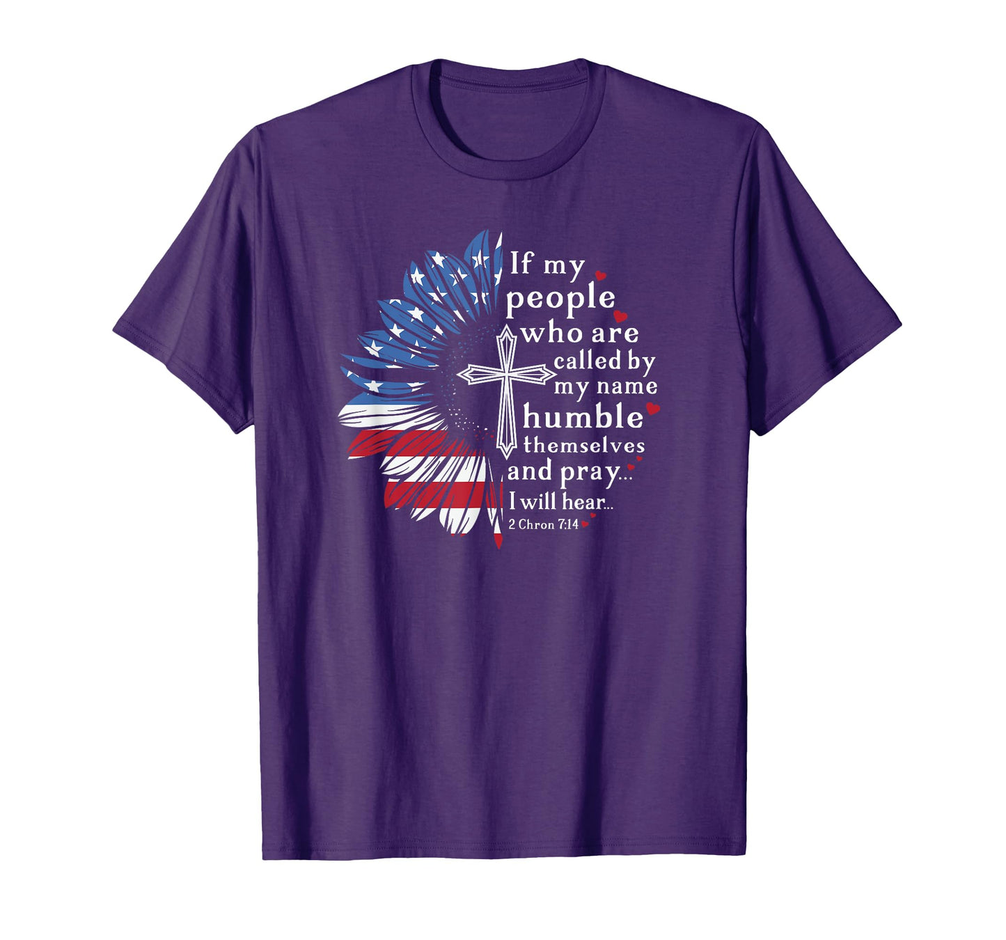 If My People Christian Patriotic Sunflower for Sunflower Fan T-Shirt