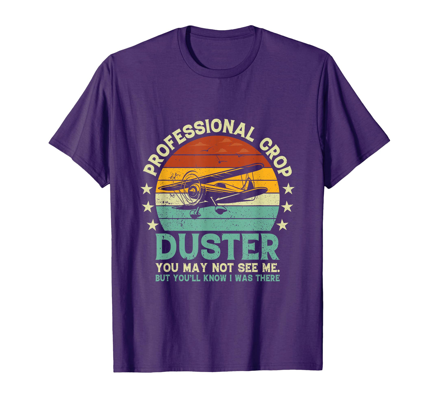 Sarcastic Professional Crop Duster Funny Adult T-Shirt