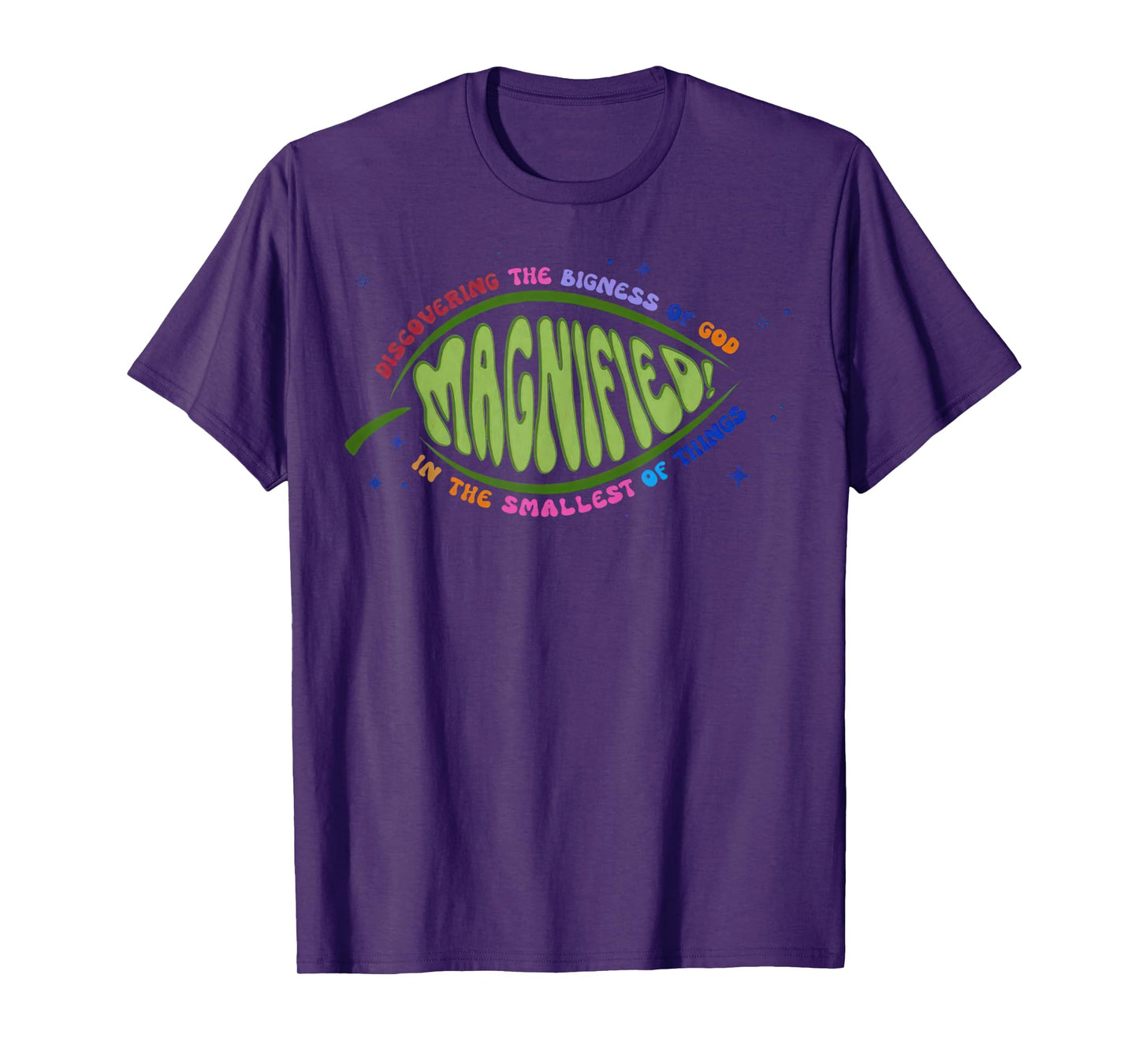 VBS 2025 Magnified Discovering The Bigness Of God Christian T-Shirt