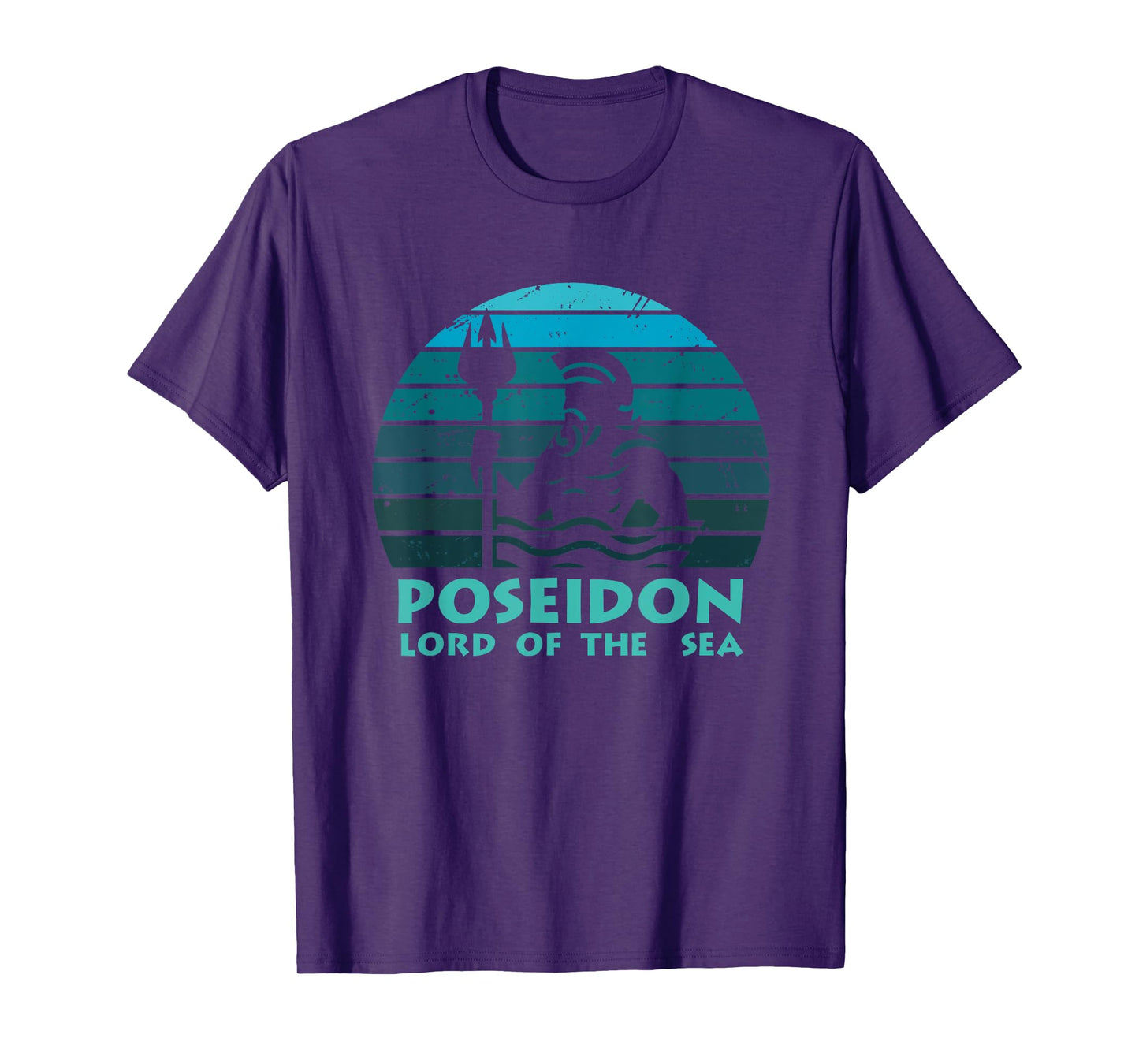 Poseidon Trident Greek Gods Lord Of The Sea T-Shirt