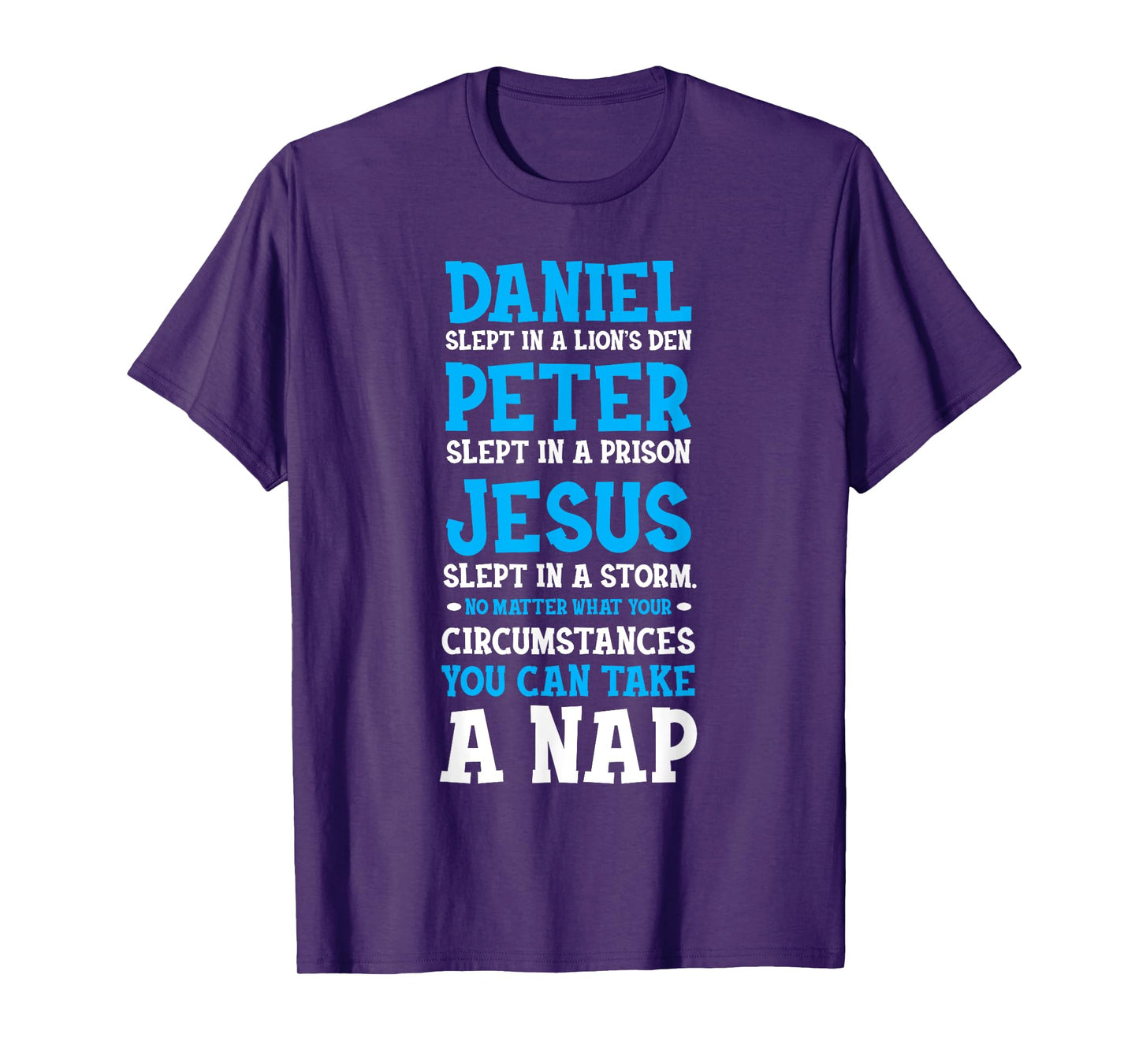 Funny Nap Lovers Sleeping Jesus Napping Gift Christian Humor T-Shirt