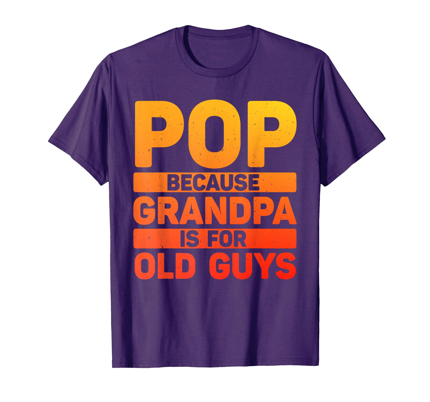 Best Pop Design For Grandpa From Grandkids Father's Day Pop T-Shirt