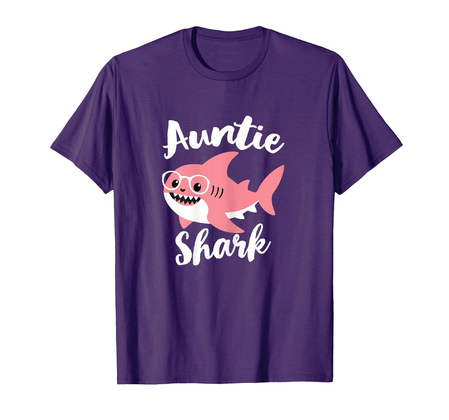 Auntie Shark Mother's Day Grandma Funny T-Shirt