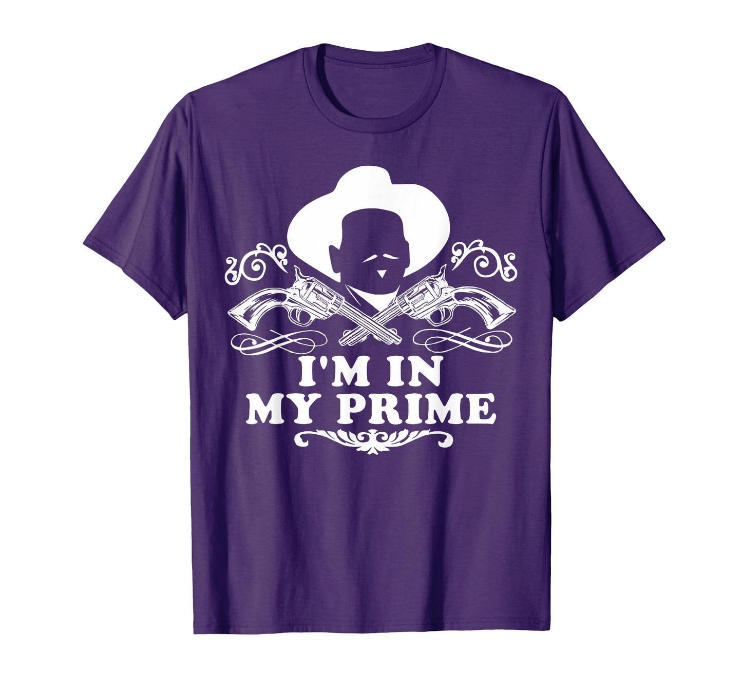 Doc Holliday Cowboy Prime Quote Western Mustache T-Shirt