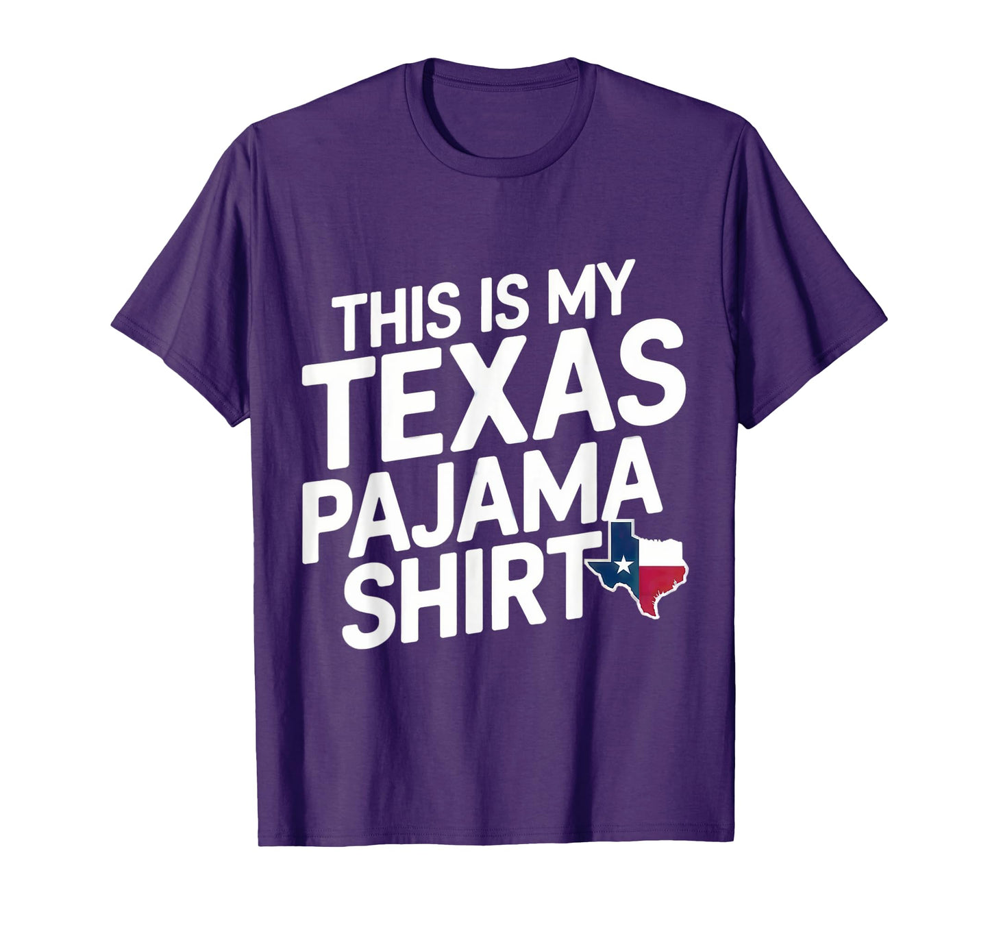 This is My Texas Pajama Shirt Lone Star State Shirt T-Shirt