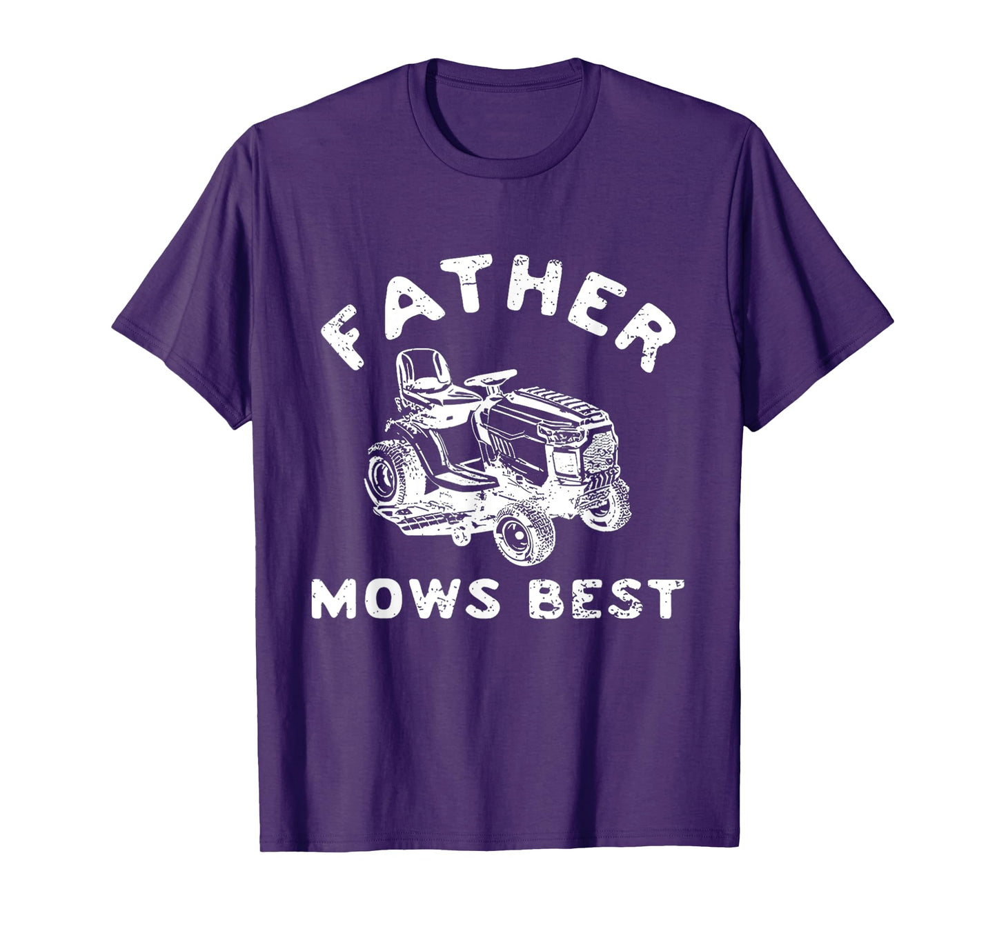 Father Mows Best Funny Father's Day Dad Jokes T-Shirt