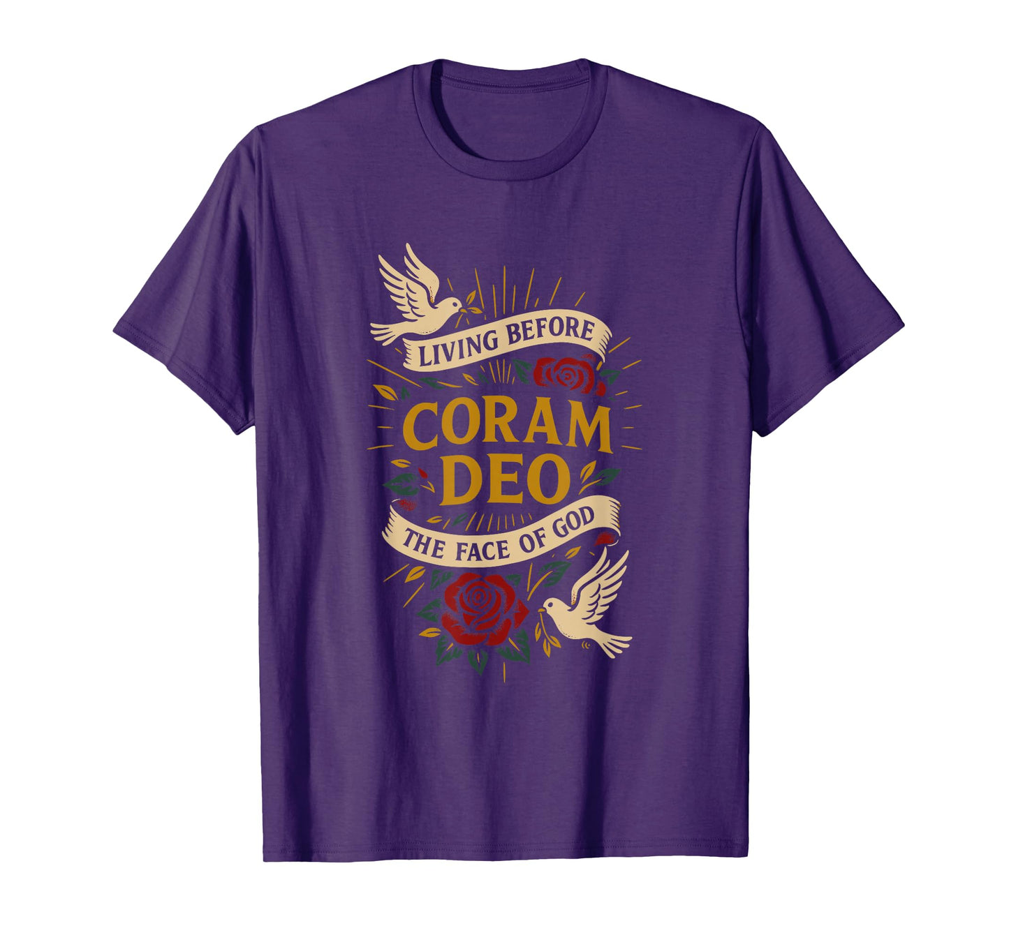 Coram DEO - Living Before The FACE of GOD T-Shirt