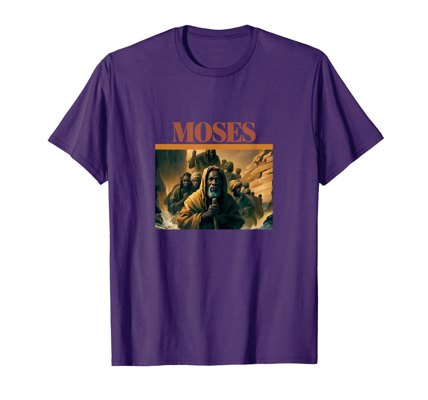 Moses - African American Hebrew Israelite Inspired Tee T-Shirt