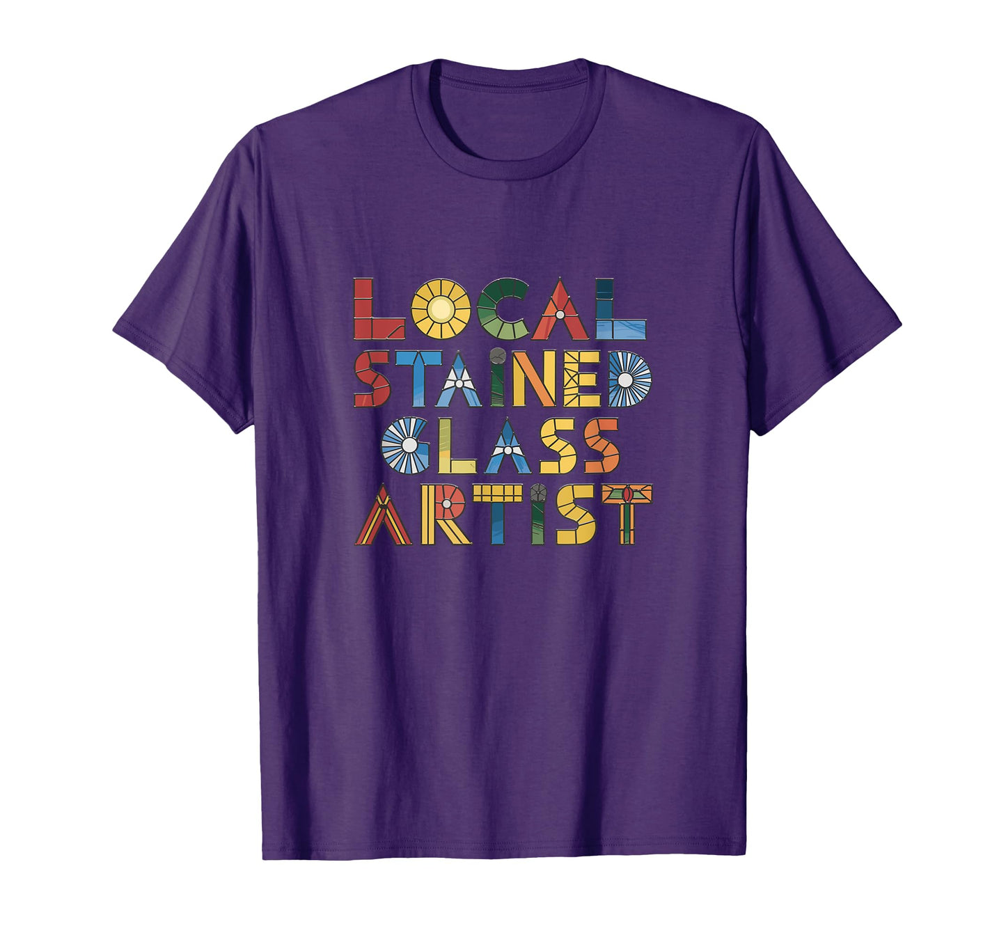Funny Stained Glass Quote T-Shirt