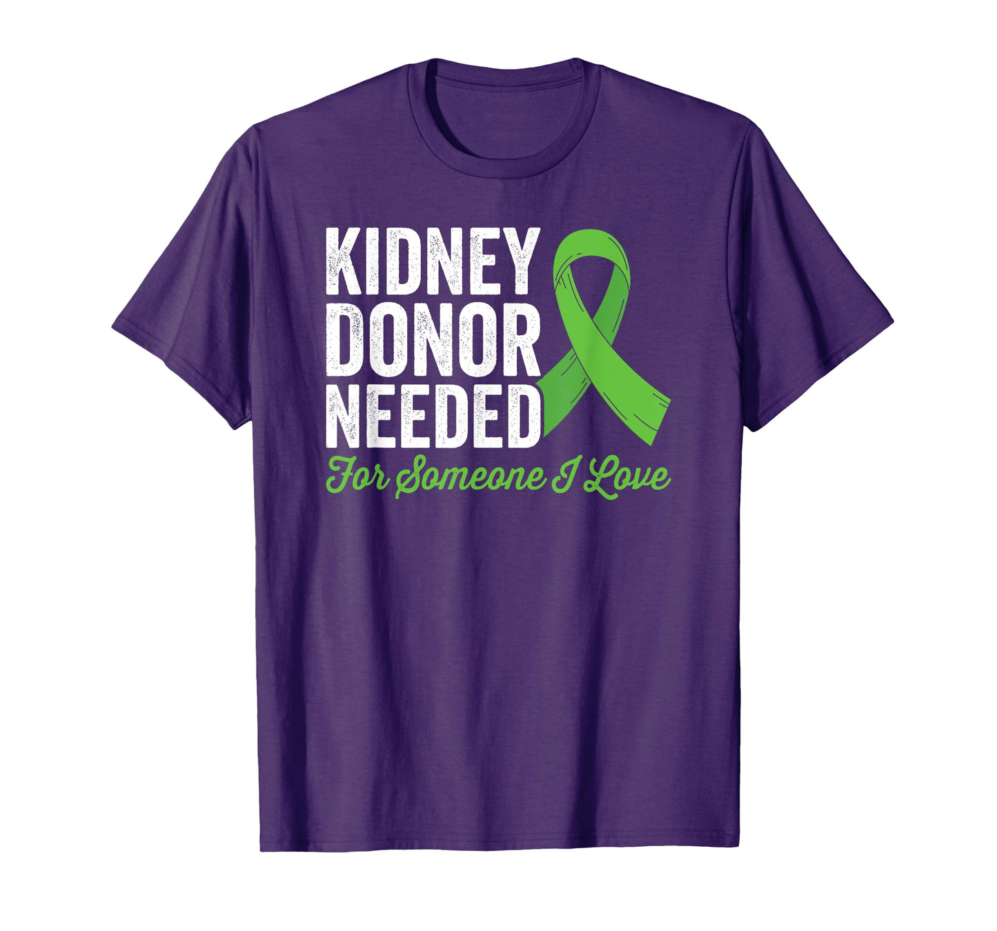 Kidney Surgery Survivor Donor T-Shirt - Kidney Donor Needed, Black, Small, Unisex, Short Sleeve, Classic Fit, Graphic/Illustrative, U-Neck