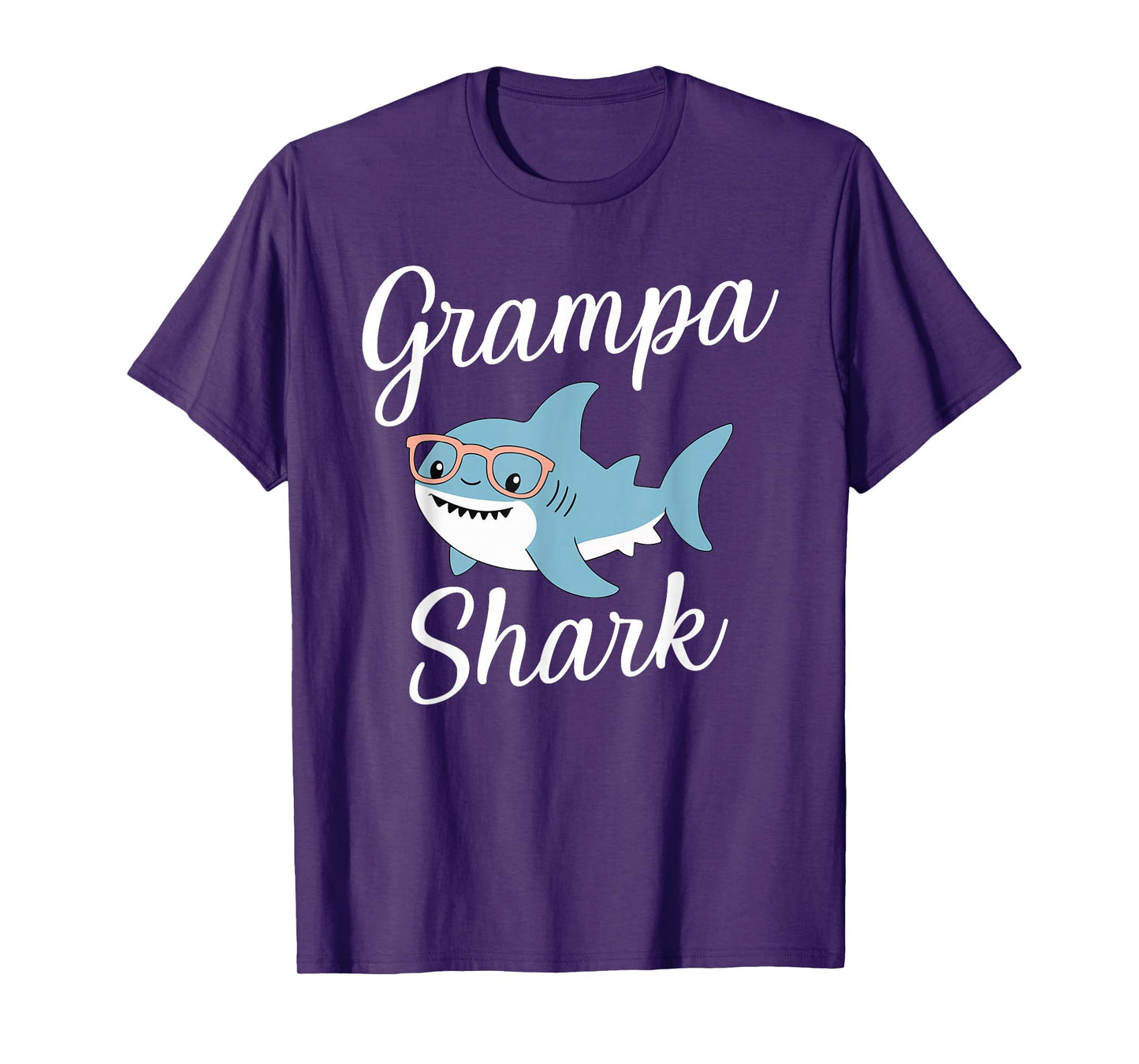 Grampa Shark Funny Matching Family Grandpa T-Shirt