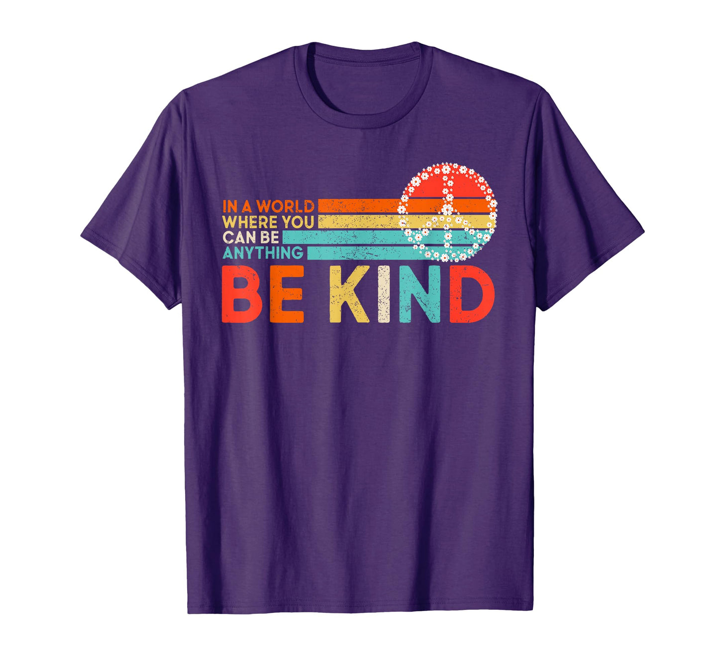 World Kindness Day Be Kind Hand Sign Peace Choose Kindness T-Shirt