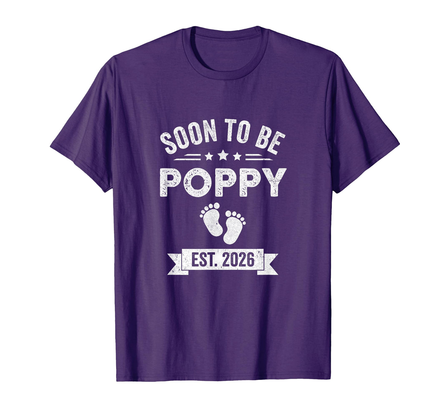 Soon To Be Poppy 2026 Fathers Day First Time Poppy T-Shirt