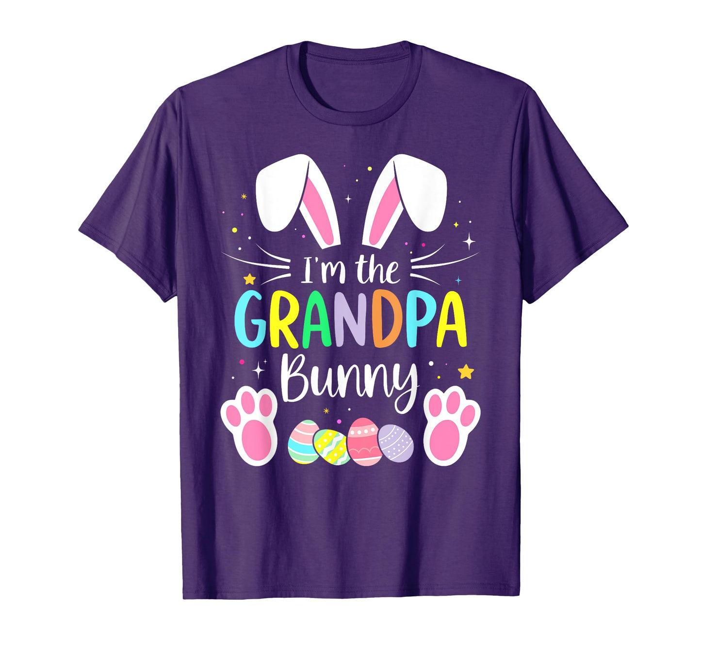 Im the grandpa bunny funny matching easter family T-Shirt