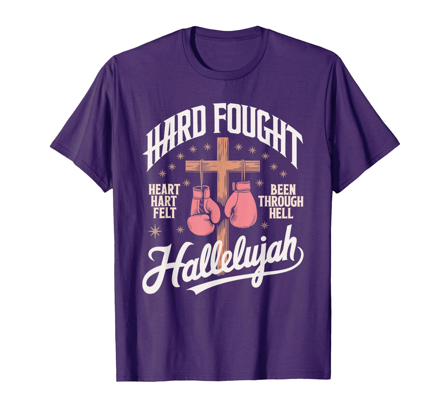 Funny Brandon Hard Fought Hallelujah Praise Jesus T-Shirt