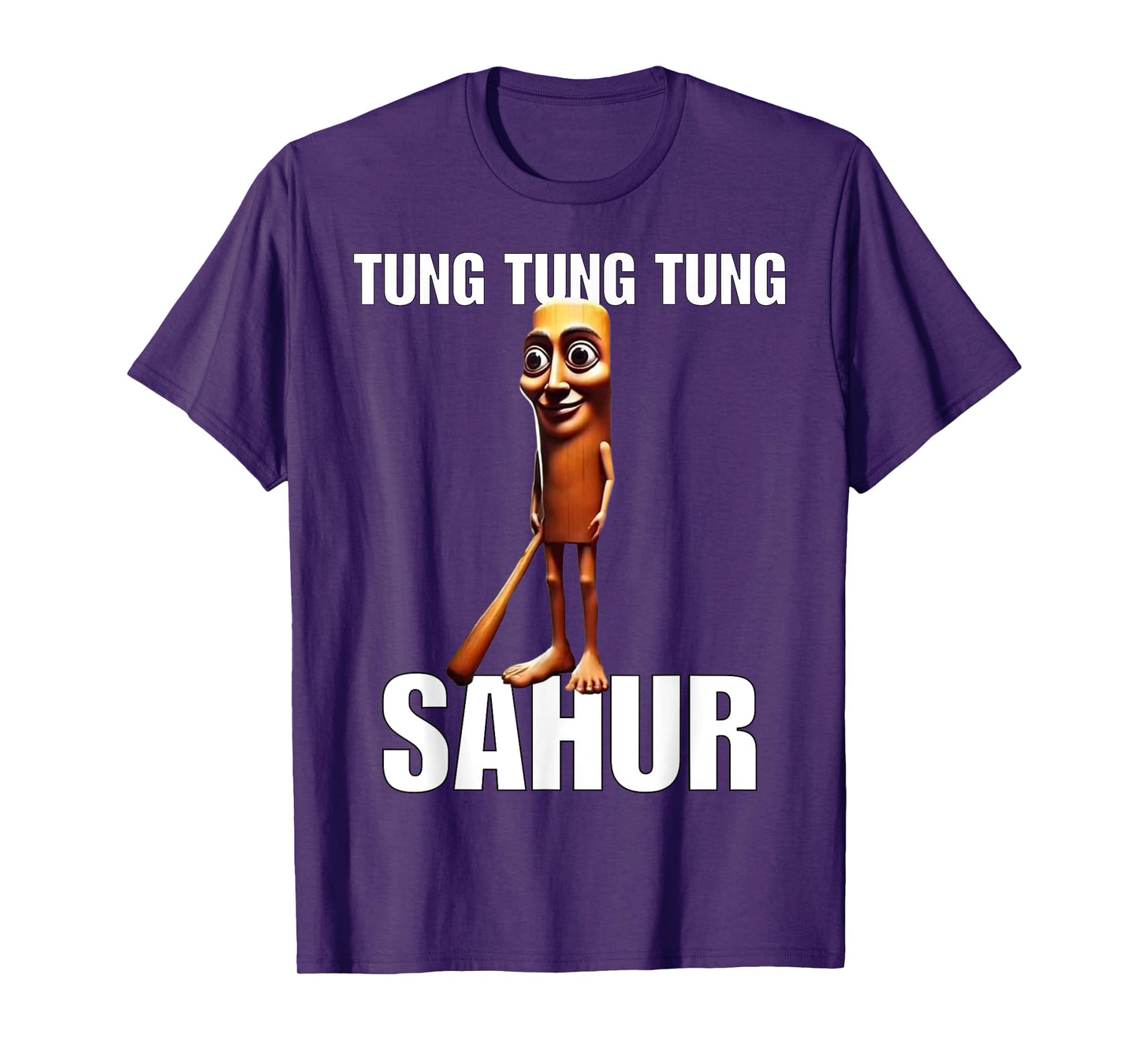 Funny tung tung tung sahur italian brainrot gen z T-Shirt