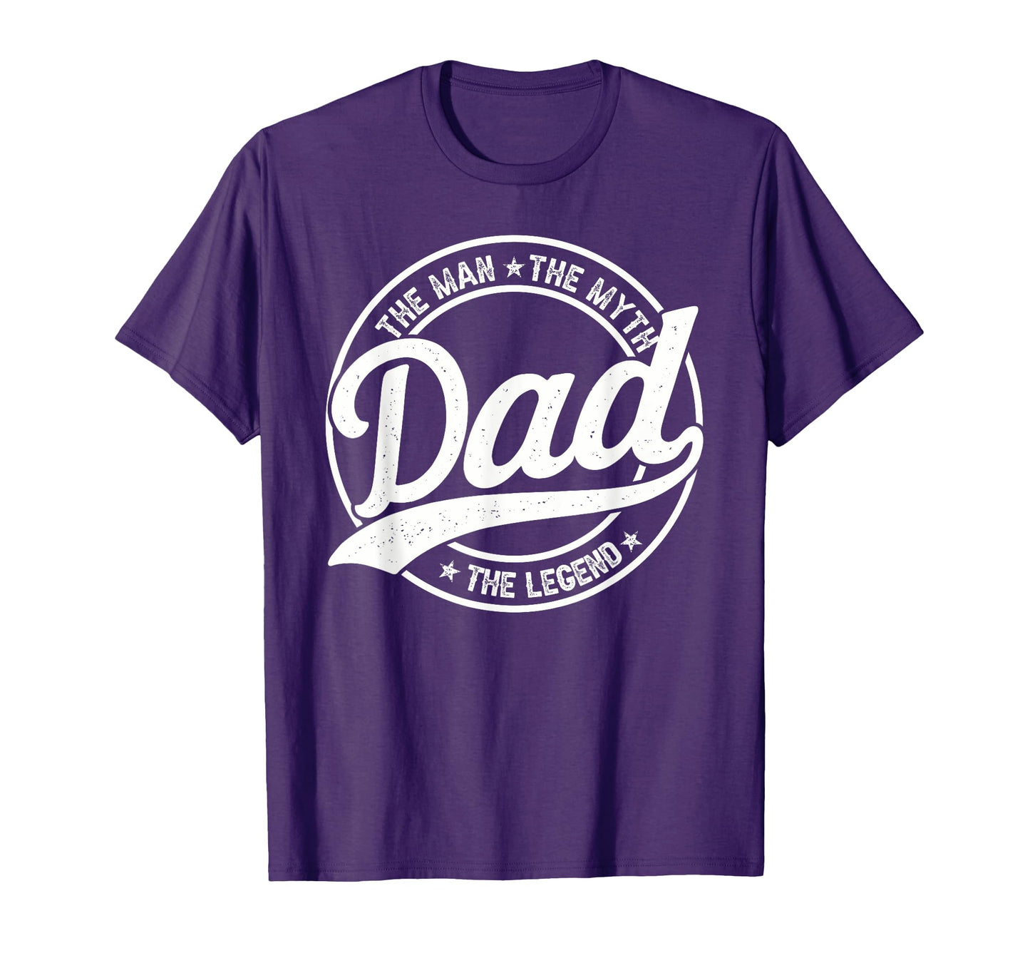 Dad The Man The Myth The Legend Men Papa Funny Father's Day T-Shirt