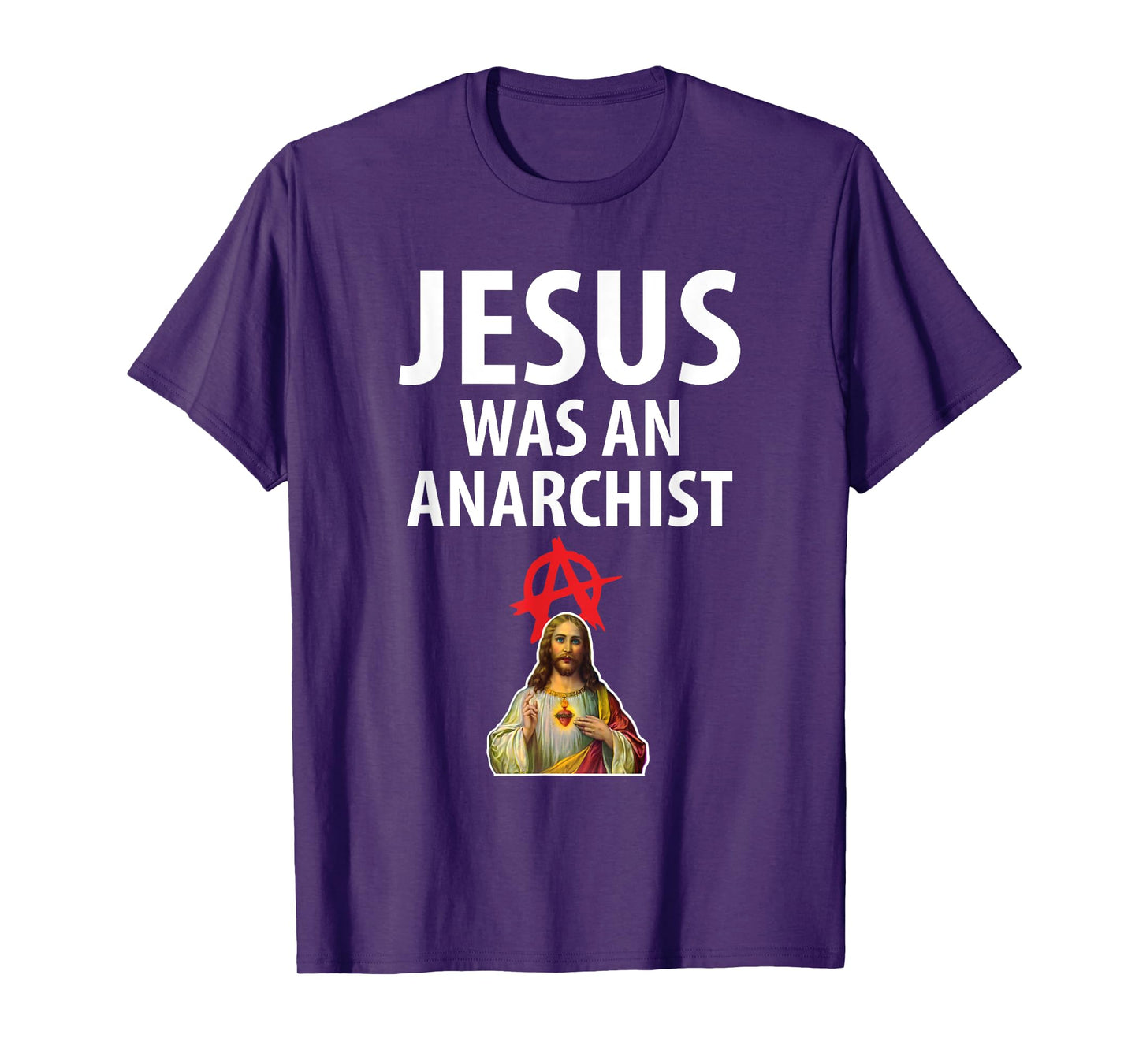 'Jesus Was An Anarchist' Christian Anarchy Easter Gospel T-Shirt
