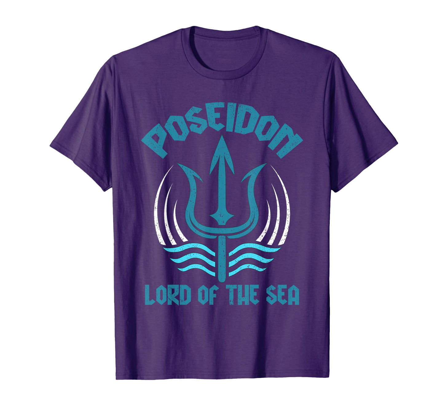 Poseidon Trident Shirt Lord of the Sea Greek God Symbol T-Shirt